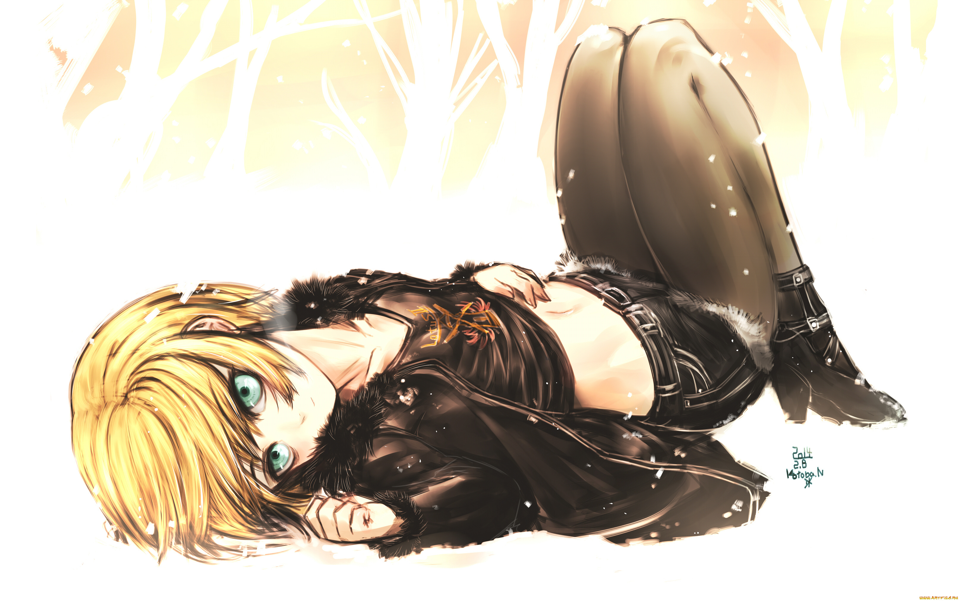 аниме, *unknown, , другое, девушка, kotoba, noriaki, art