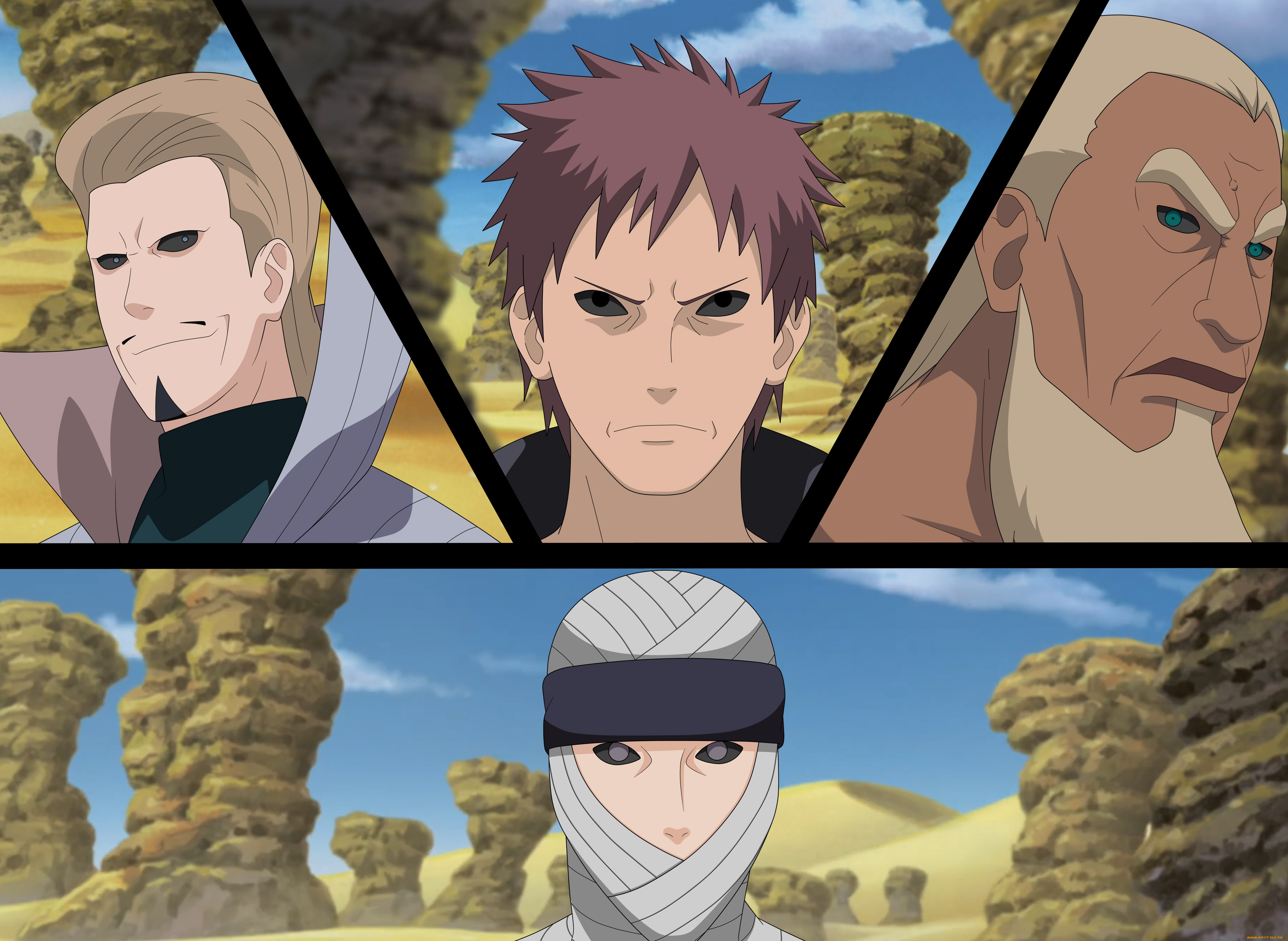 аниме, naruto, каге, эдо-тенсей, четвёртая, война, нечистивое, воскрешение