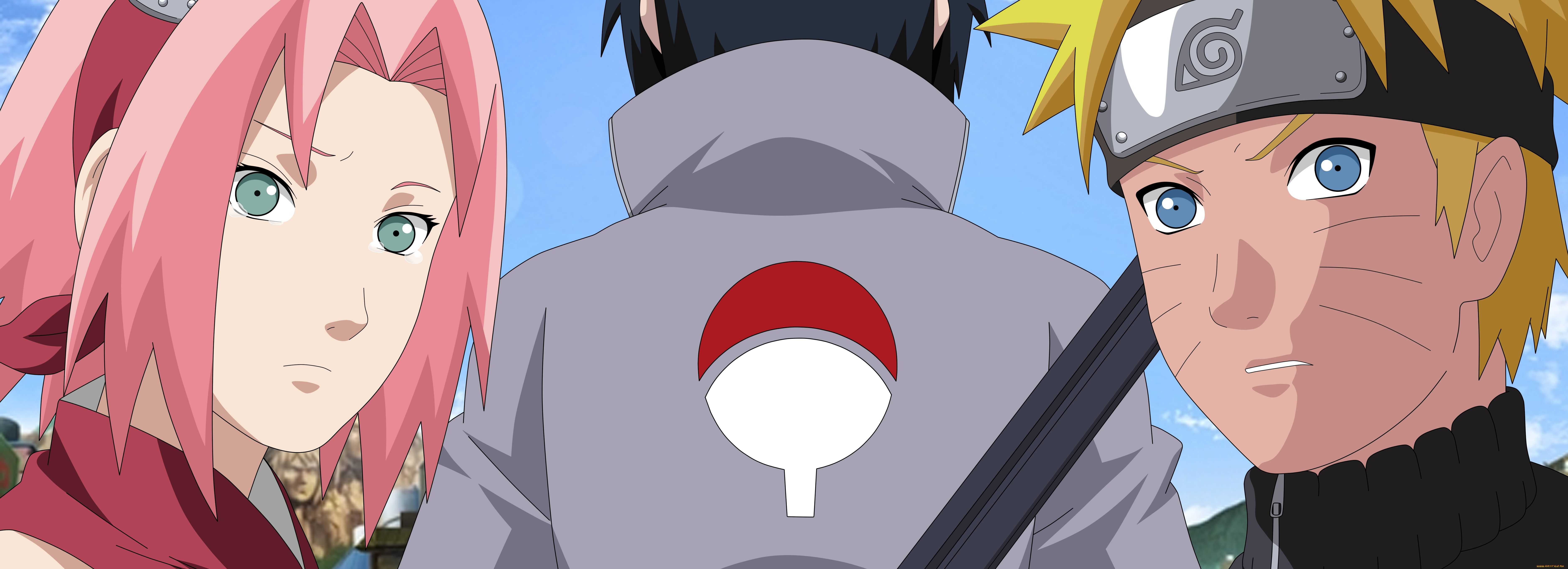 аниме, naruto, персонажи, парни, девушка, сакура, харуно, саске, учиха, узумаки, блондин, наруто, шиппуден, розововолосая, брюнет