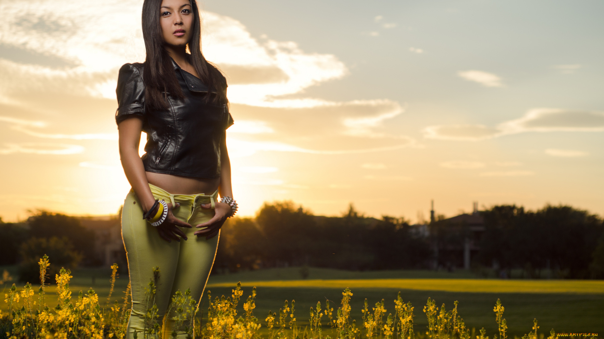 девушки, -unsort, , азиатки, взгляд, лицо