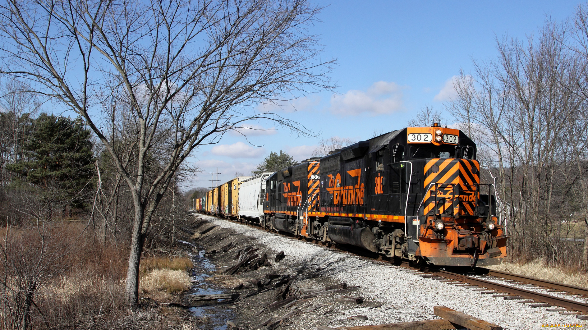 техника, поезда, состав, локомотив, рельсы