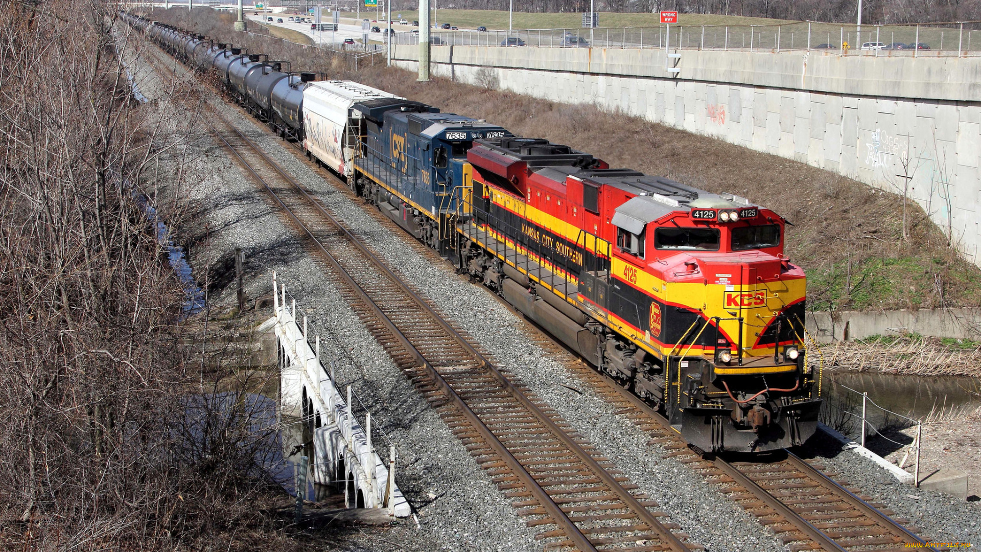 техника, поезда, состав, локомотив, рельсы