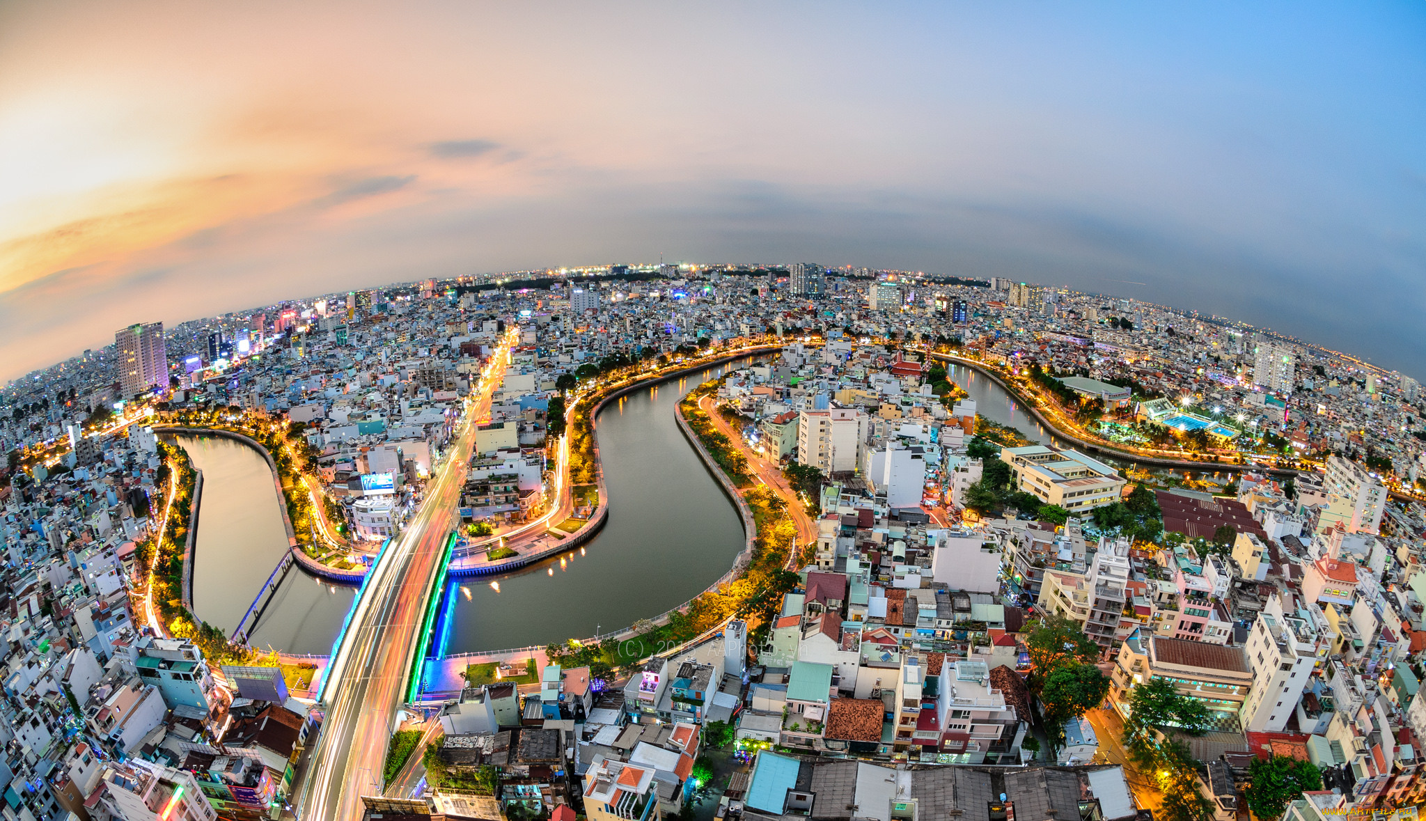 города, -, панорамы, обзор