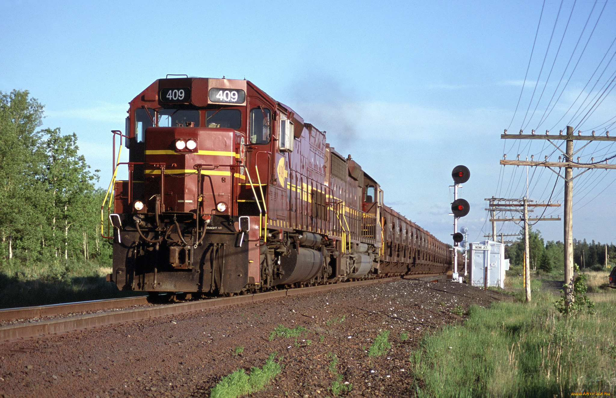 техника, поезда, состав, локомотив, рельсы