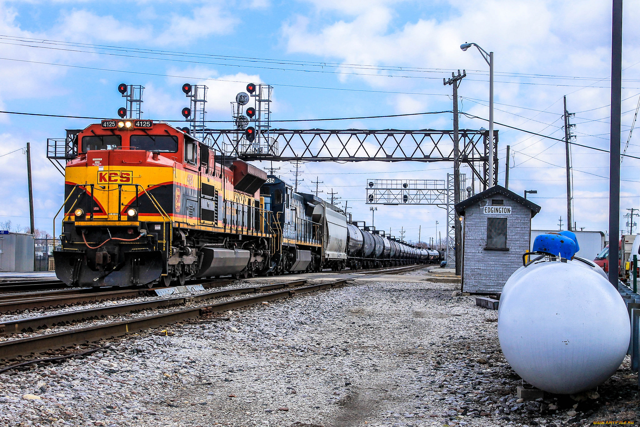 техника, поезда, локомотив, рельсы, состав