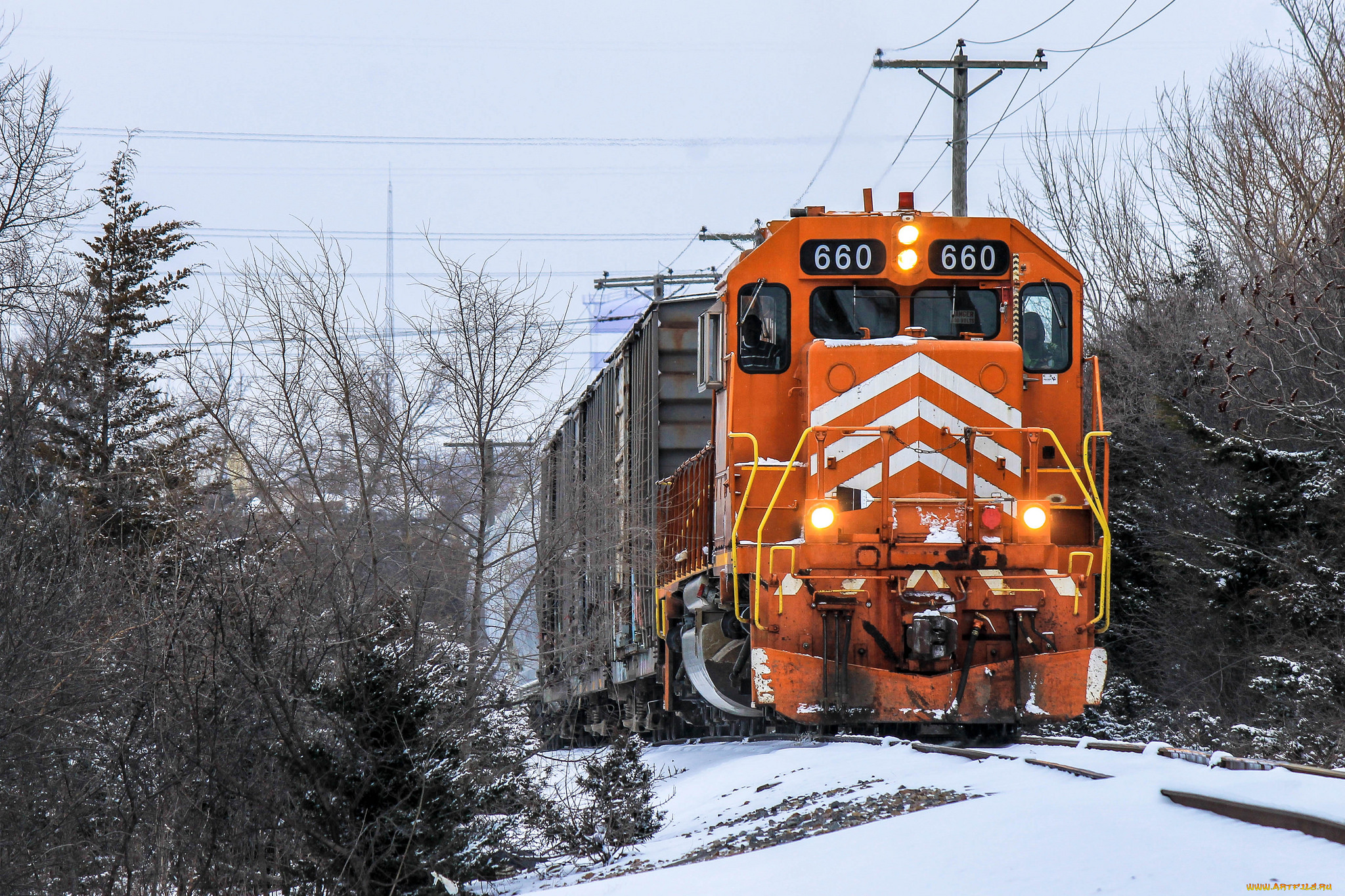 техника, поезда, локомотив, рельсы, состав
