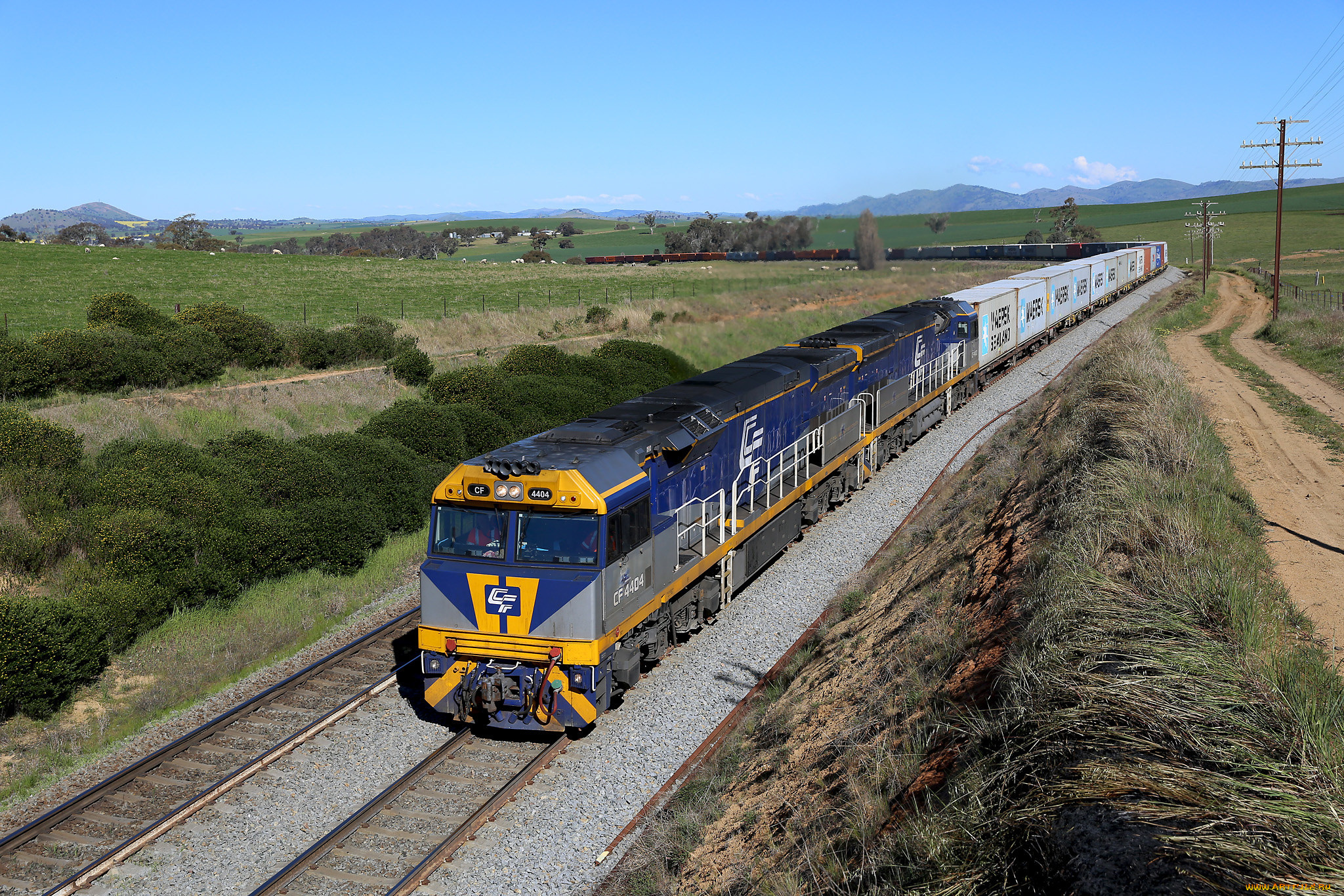 техника, поезда, локомотив, рельсы, состав