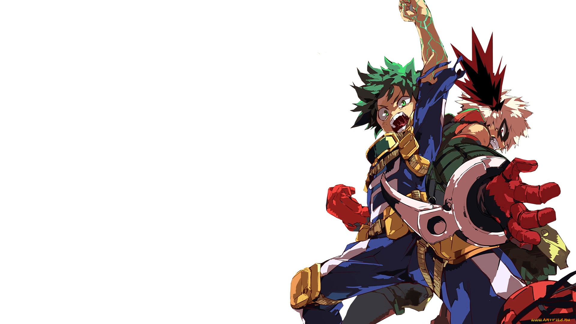 аниме, boku, no, hero, academia, персонаж