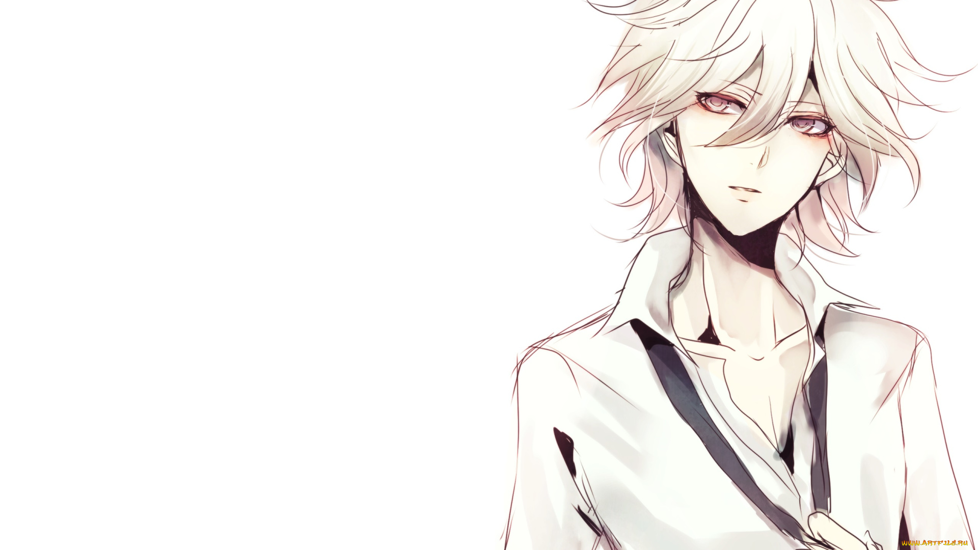 аниме, danganronpa, парень