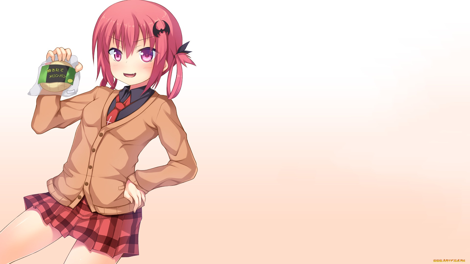 аниме, gabriel, dropout, фон, взгляд, девушка