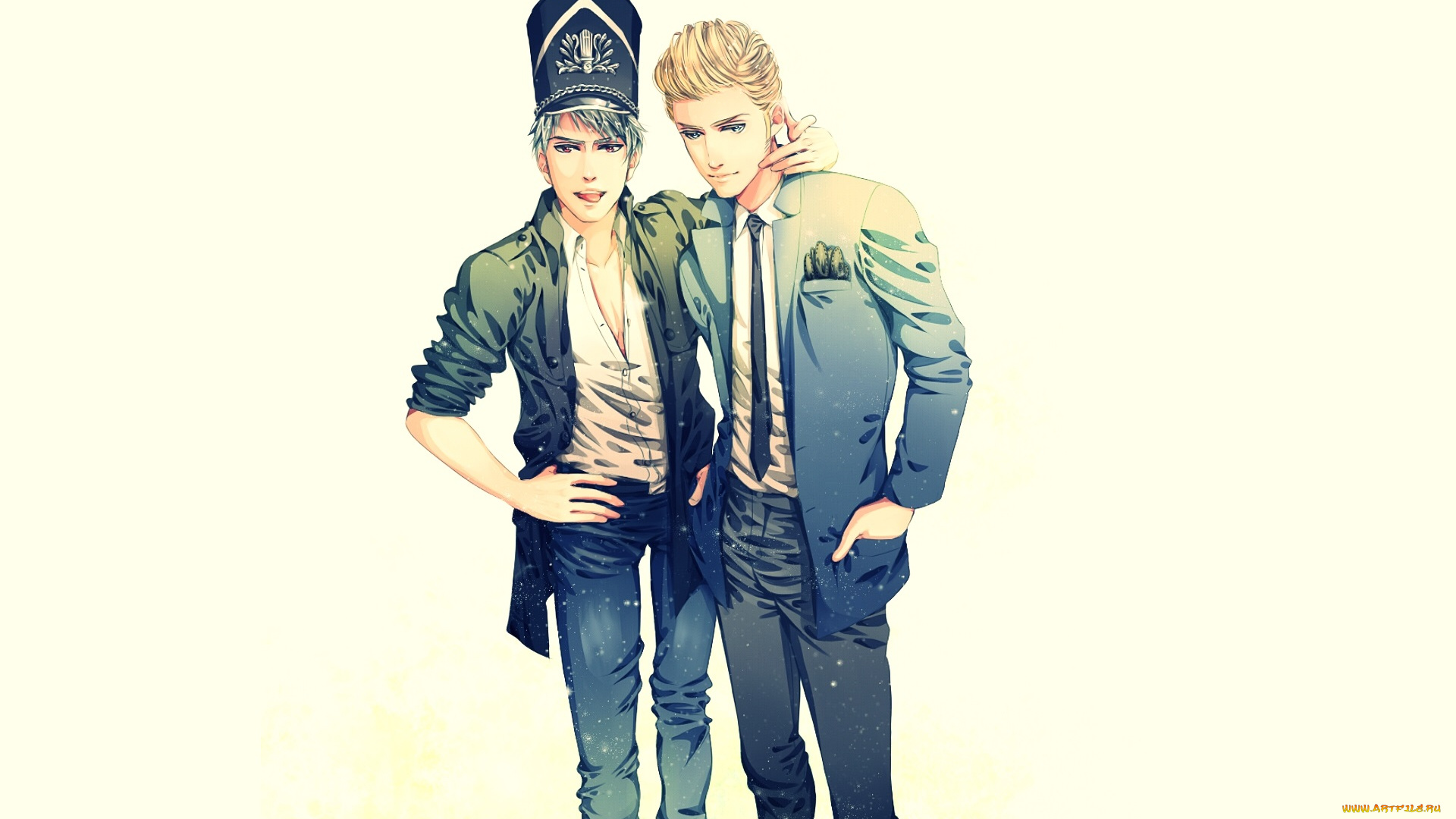 аниме, hetalia, , axis, powers, парни