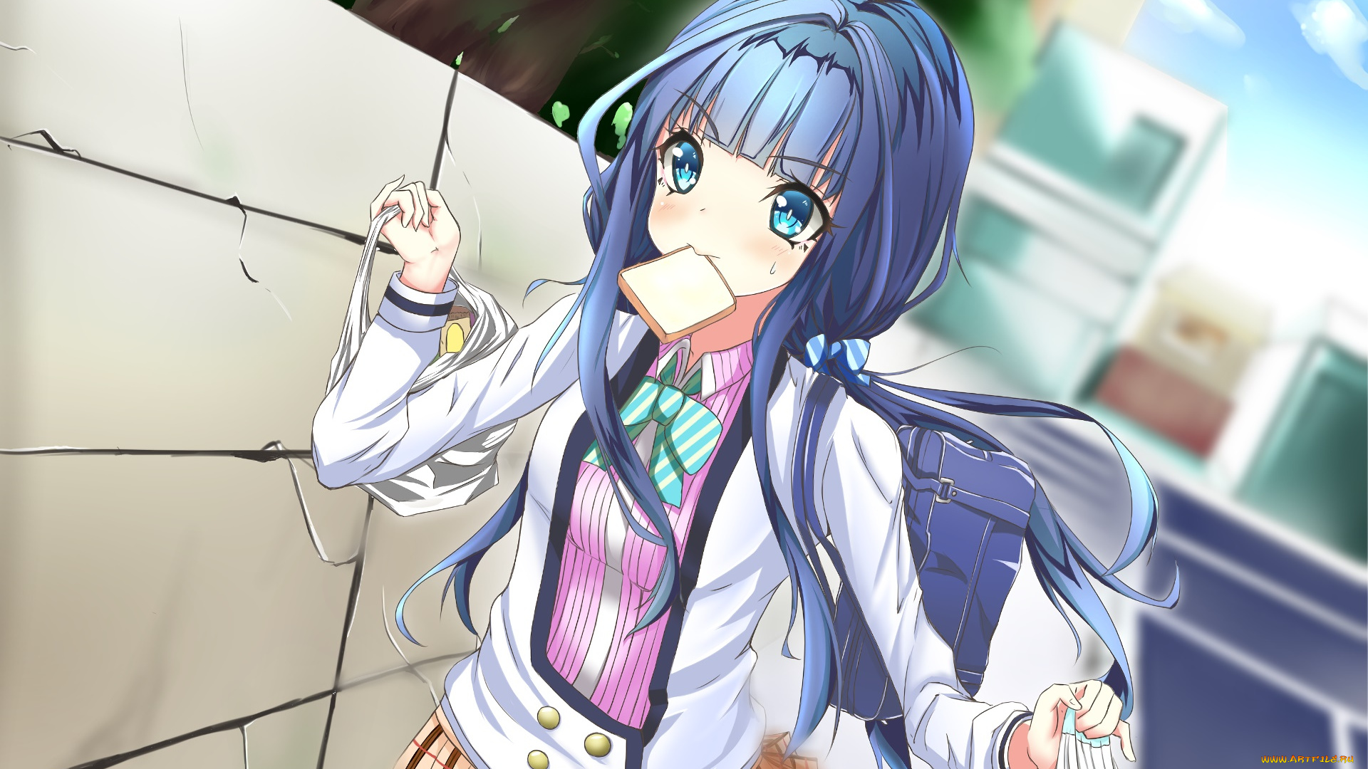 аниме, masamune-kun, no, revenge, фон, взгляд, девушка