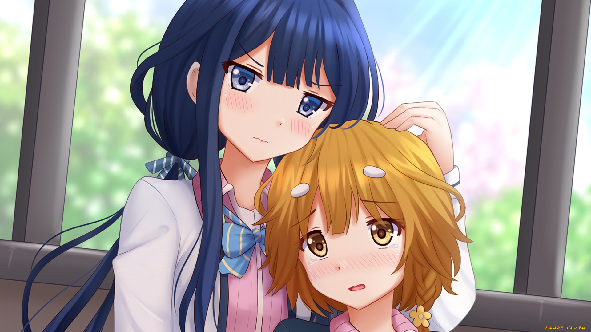 аниме, masamune-kun, no, revenge, фон, взгляд, девушка