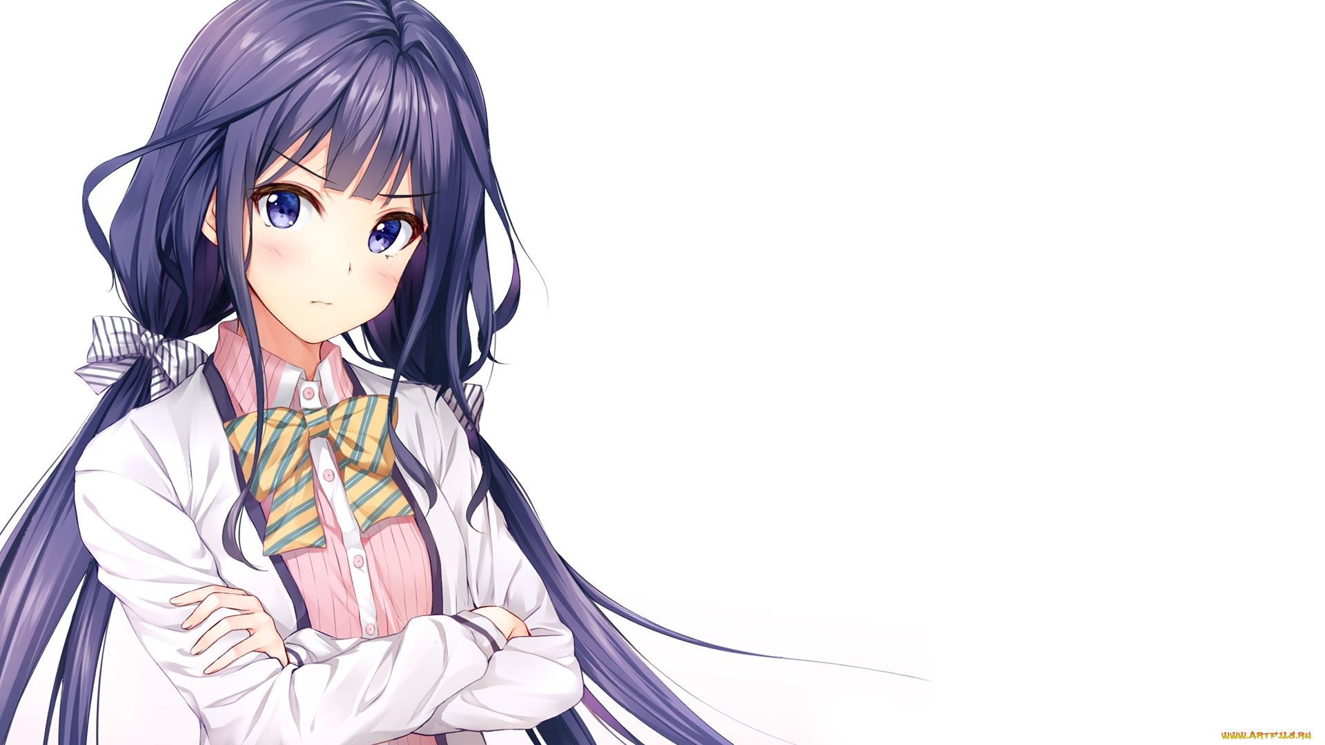 аниме, masamune-kun, no, revenge, фон, взгляд, девушка