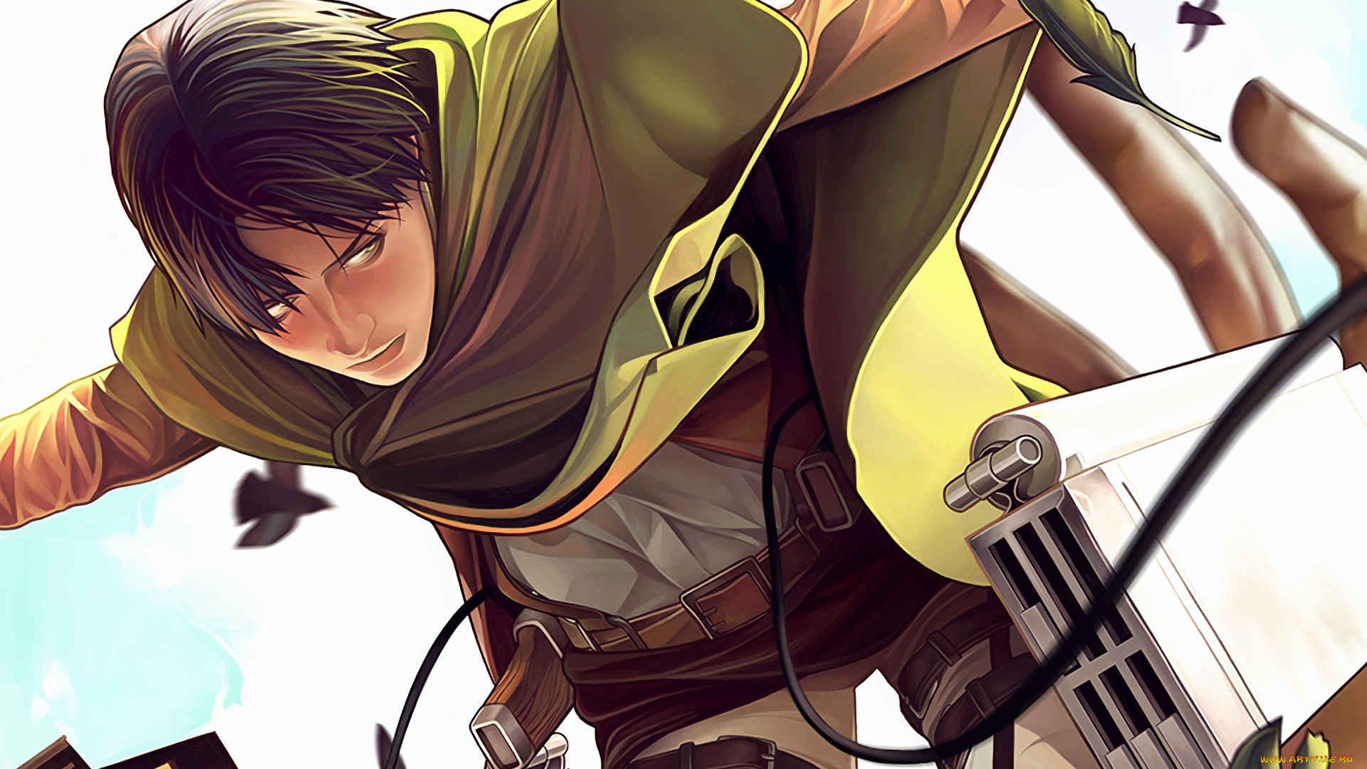 аниме, shingeki, no, kyojin, персонаж