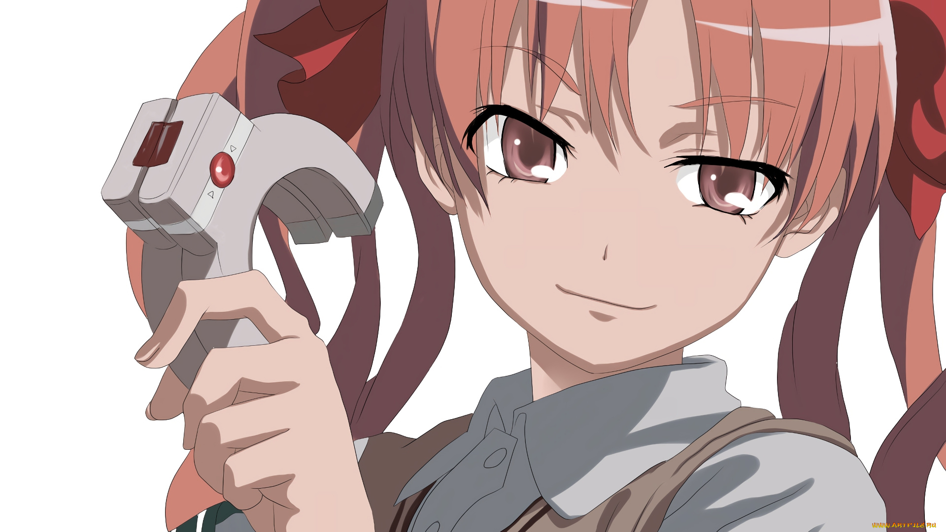 аниме, toaru, majutsu, no, index, взгляд, девушка, фон