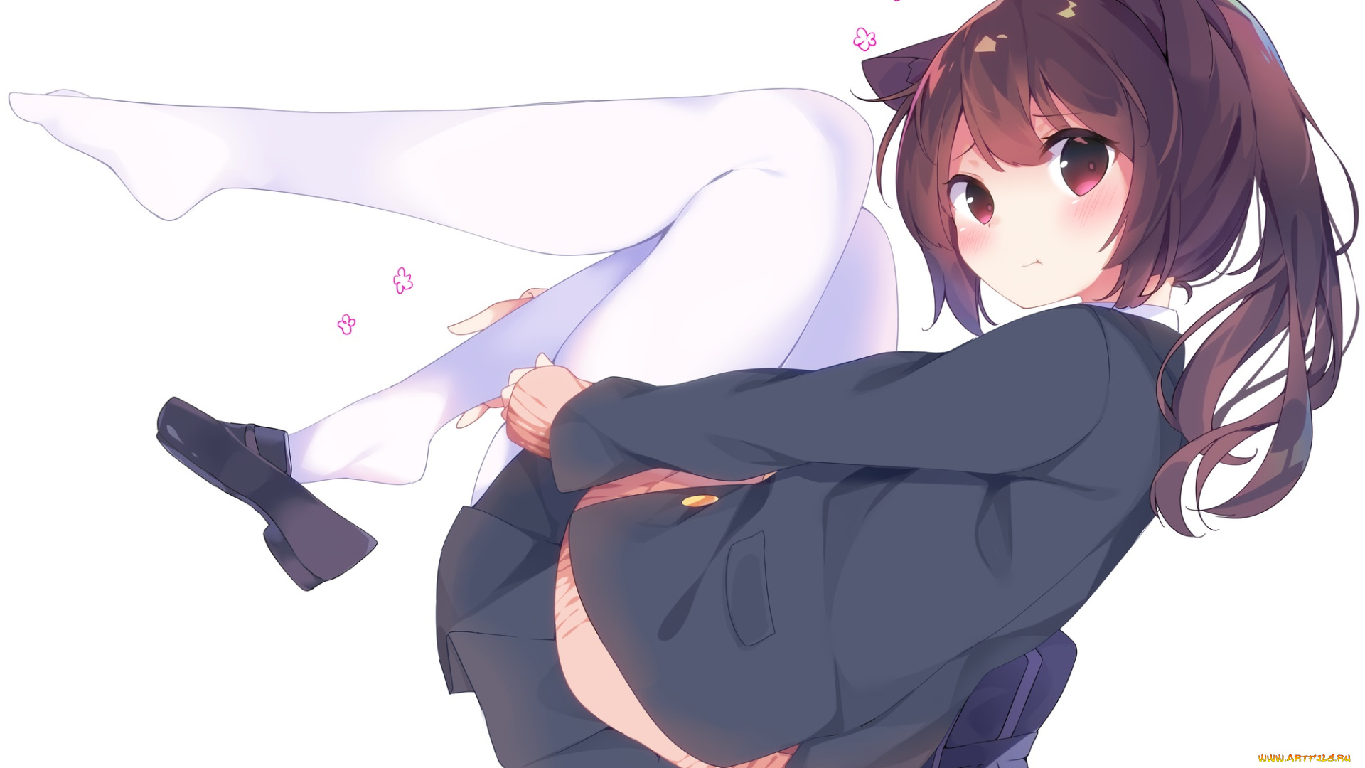 аниме, животные, , существа, girl