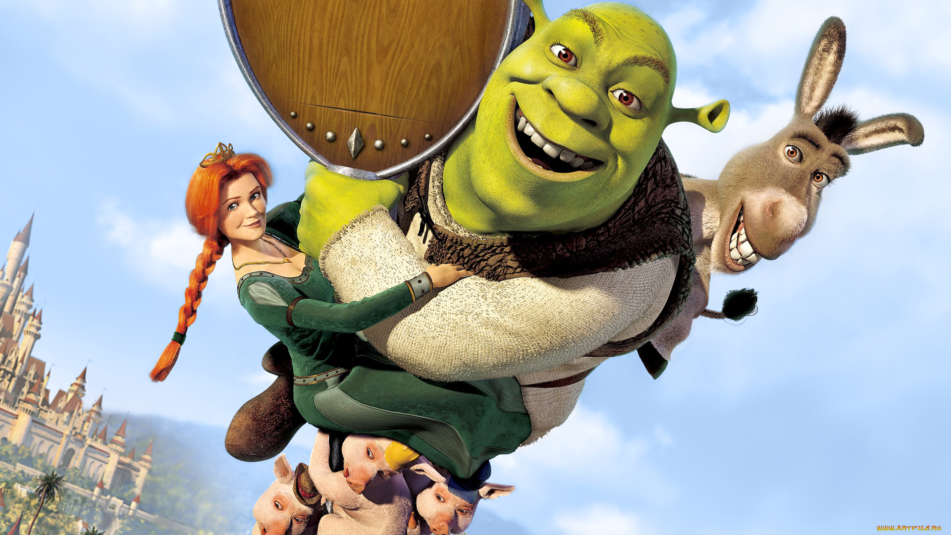 мультфильмы, shrek, forever, after, шрек