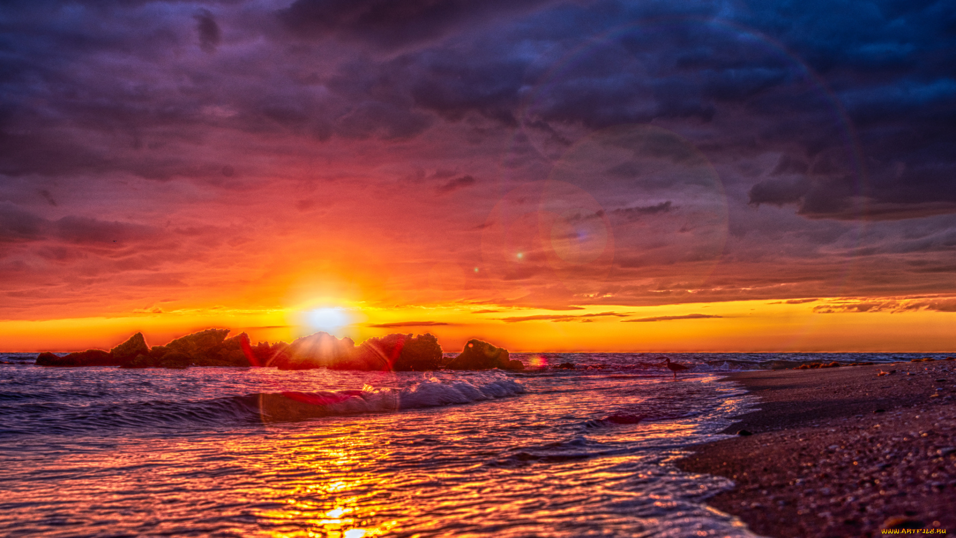 природа, восходы, закаты, рассвет