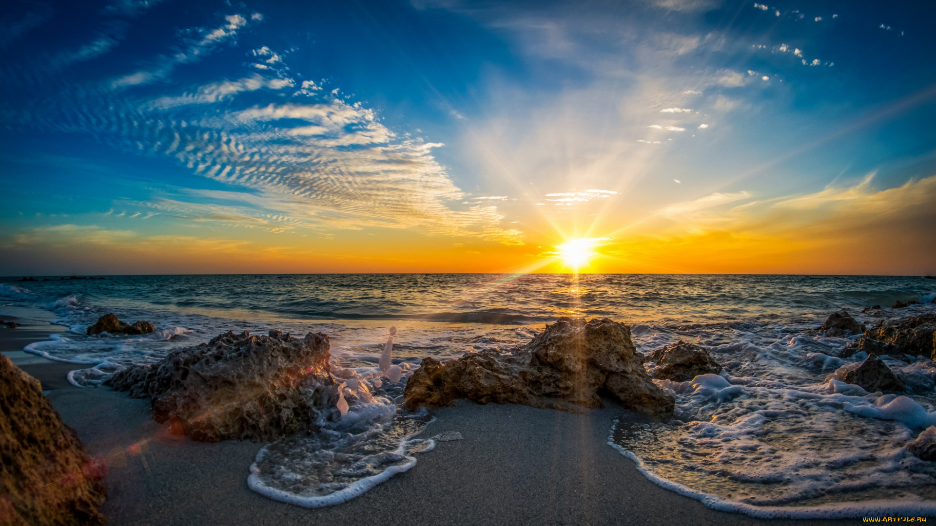 природа, восходы, закаты, рассвет