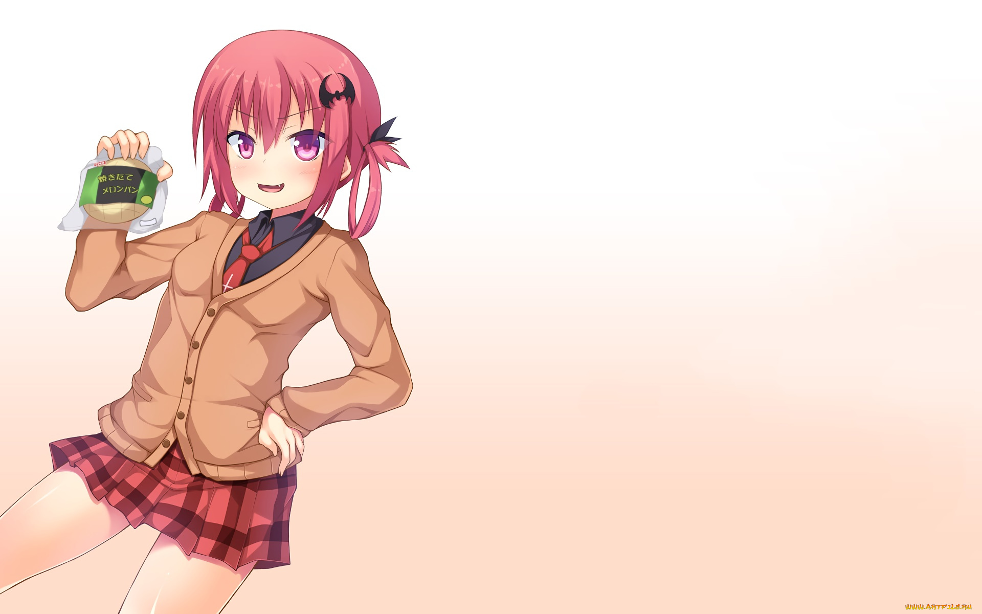 аниме, gabriel, dropout, фон, взгляд, девушка