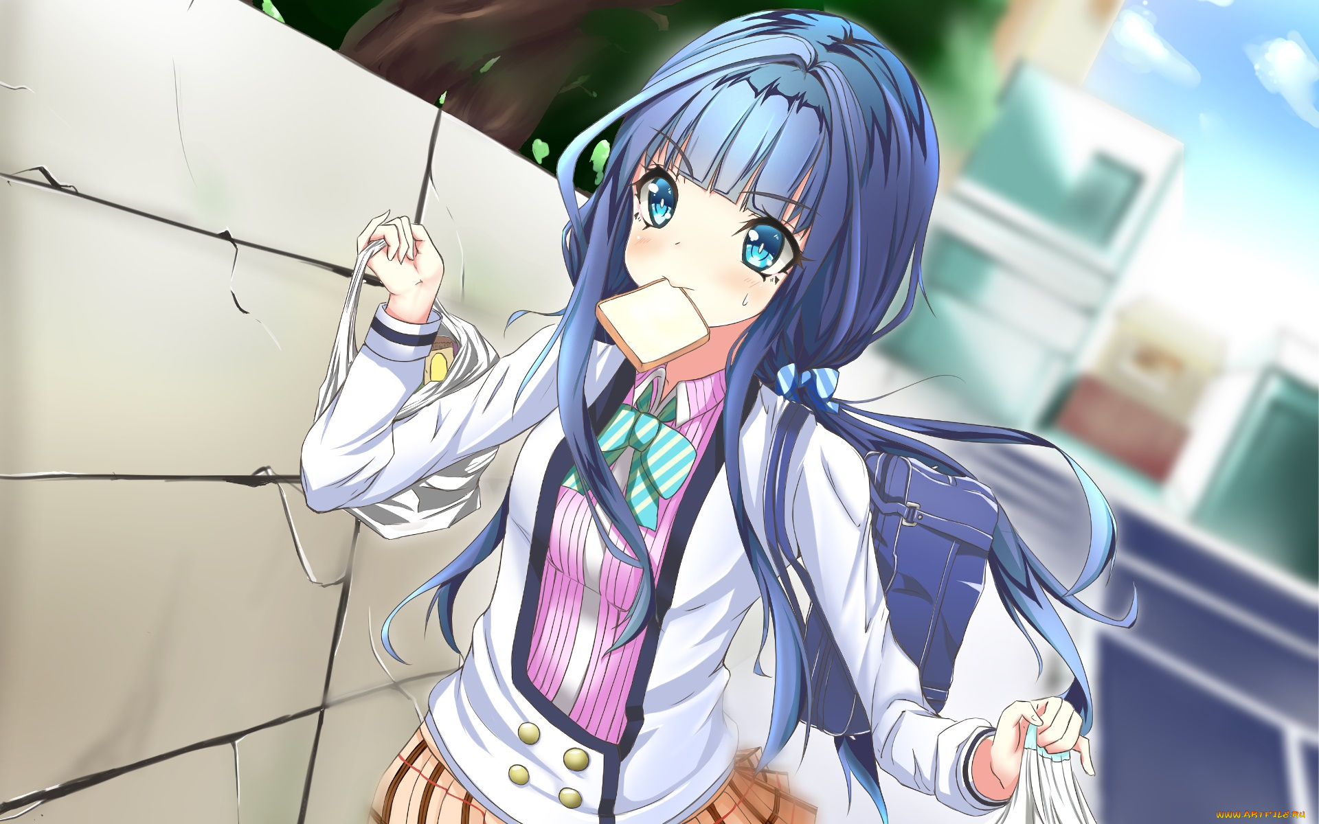 аниме, masamune-kun, no, revenge, фон, взгляд, девушка