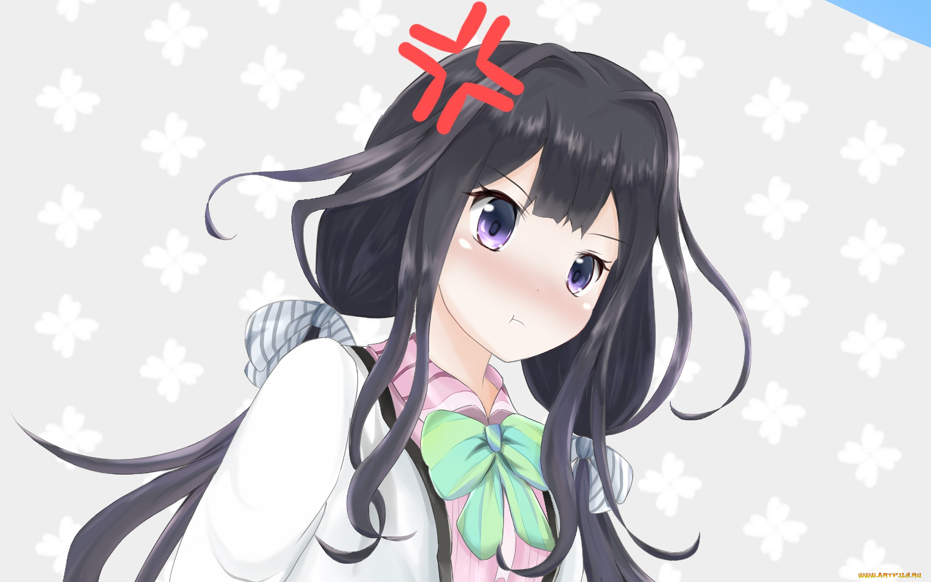 аниме, masamune-kun, no, revenge, фон, взгляд, девушка