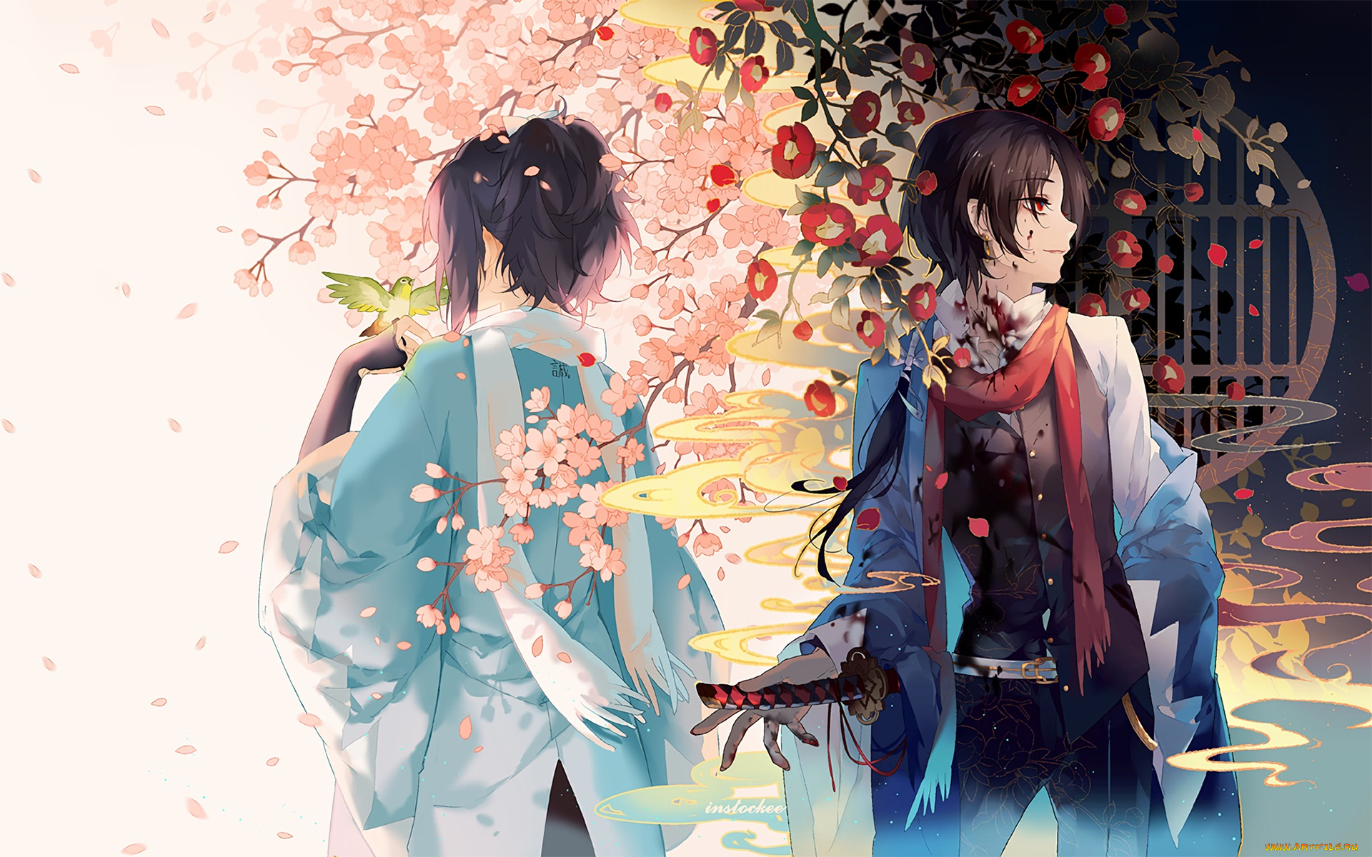 аниме, touken, ranbu, персонаж