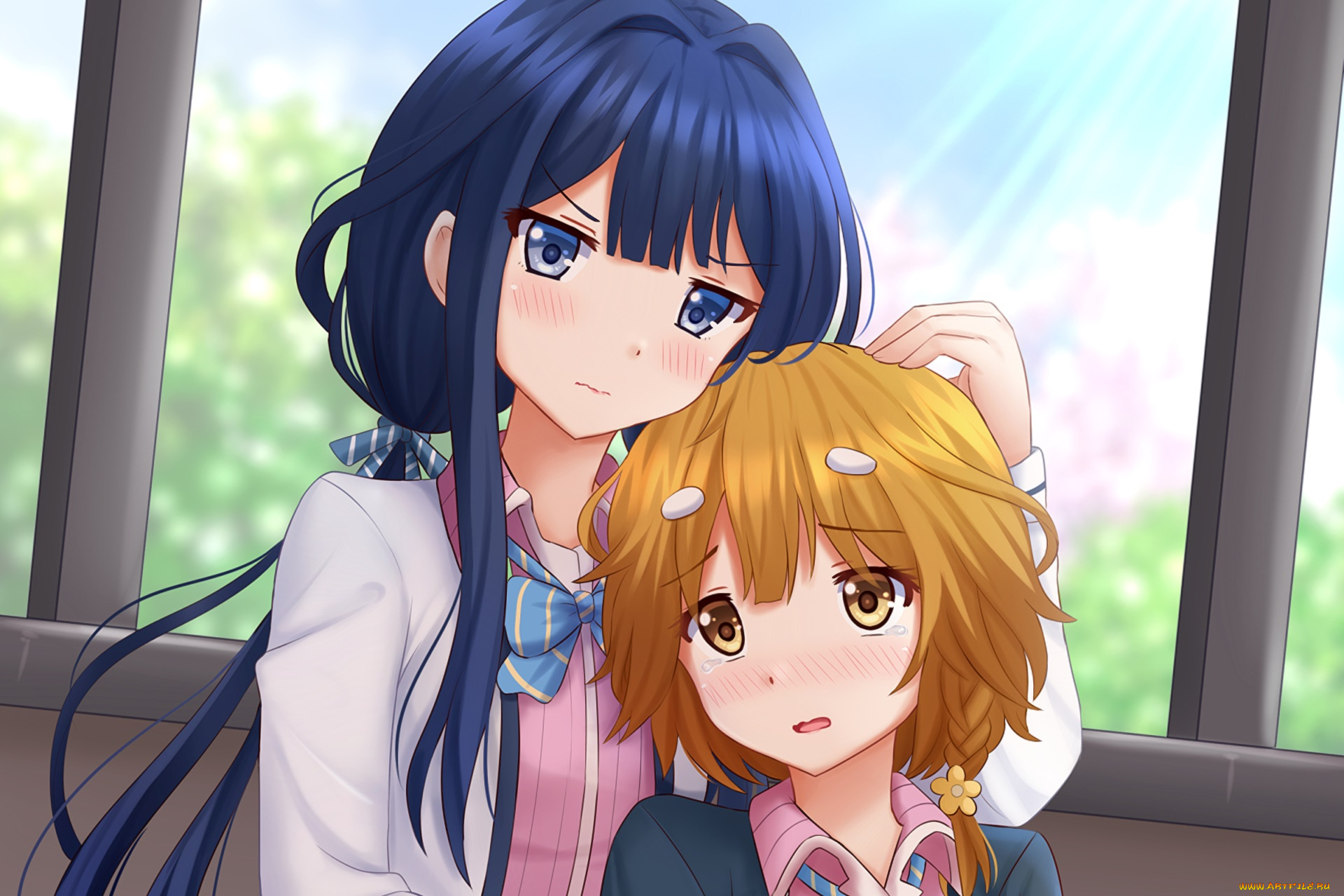 аниме, masamune-kun, no, revenge, фон, взгляд, девушка