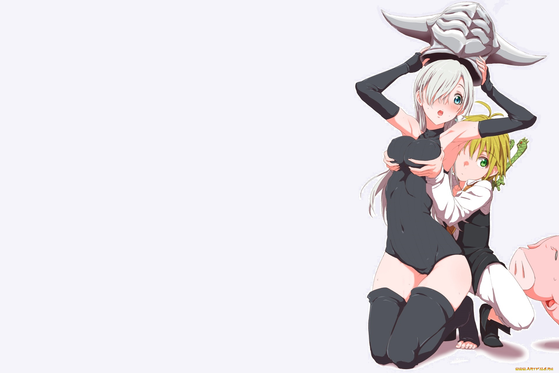 аниме, nanatsu, no, taizai, девушка