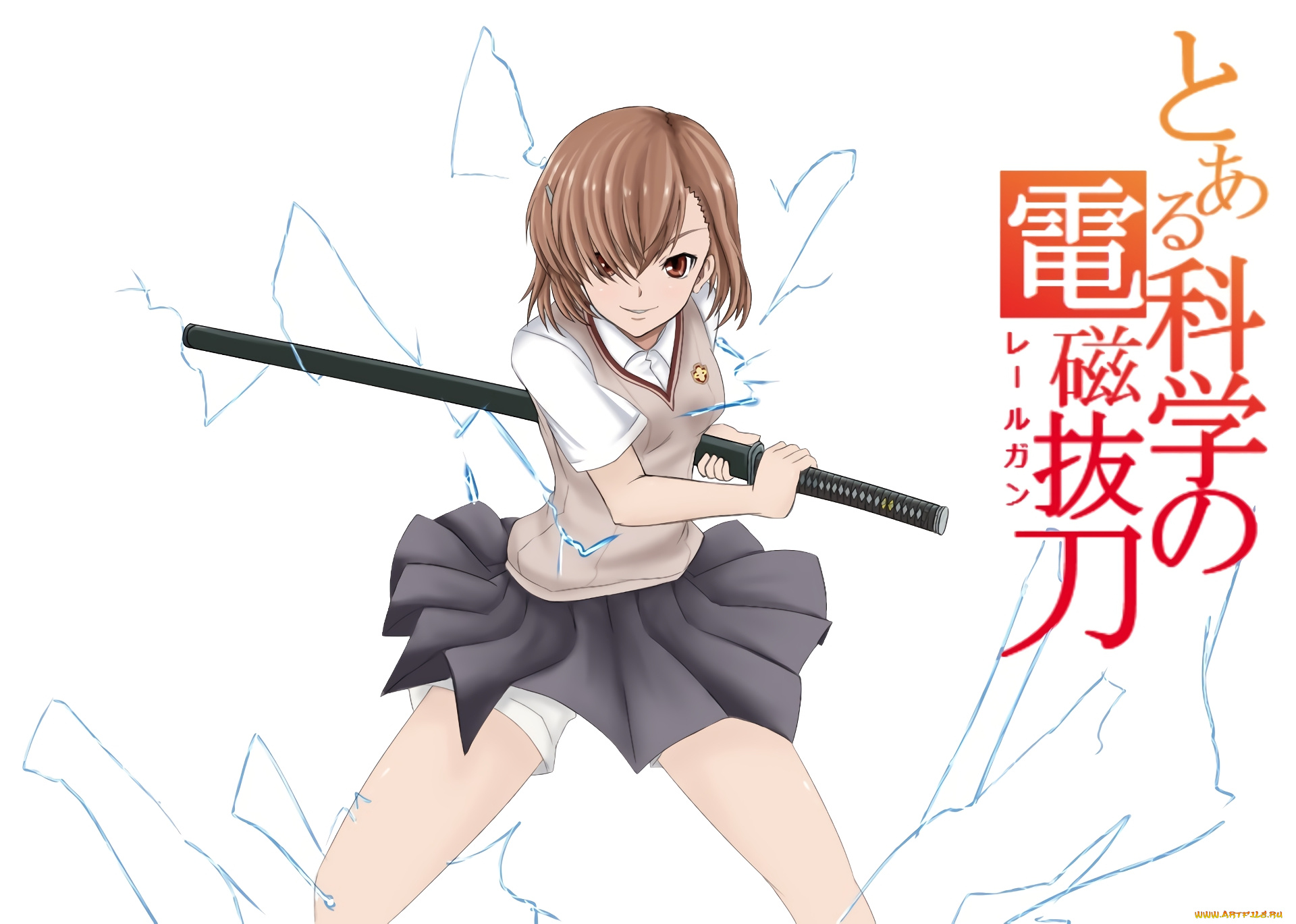 аниме, toaru, majutsu, no, index, фон, взгляд, девушка