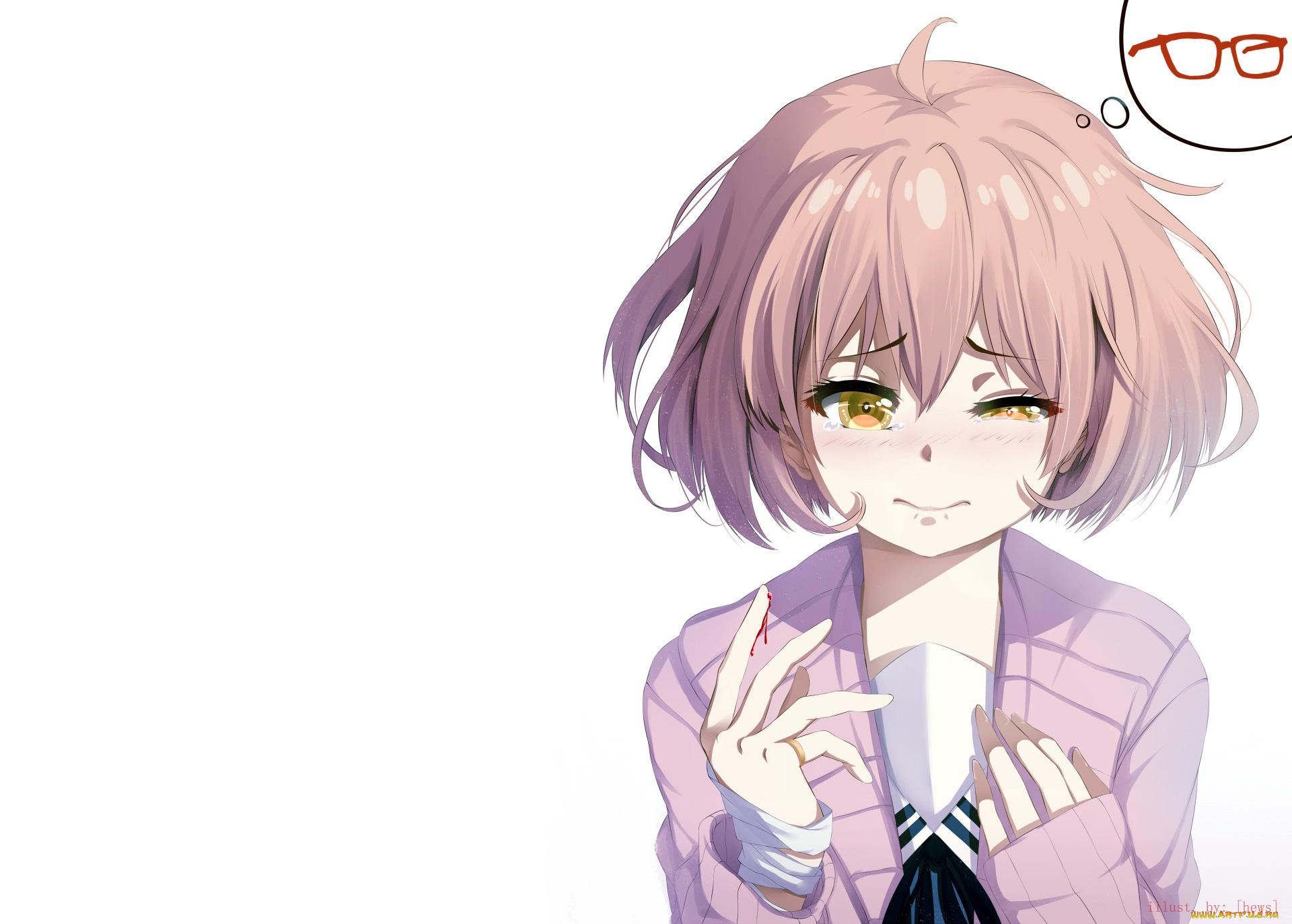 аниме, kyoukai, no, kanata, мирай