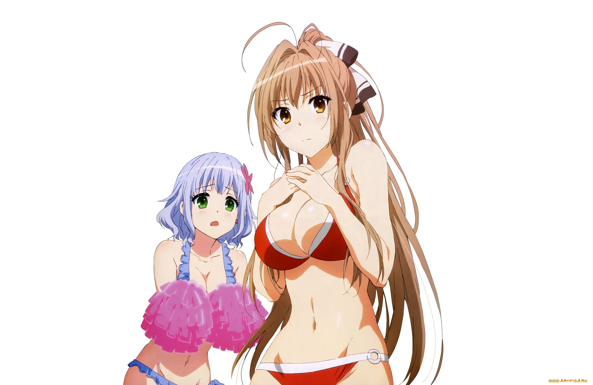 аниме, amagi, brilliant, park, девушки