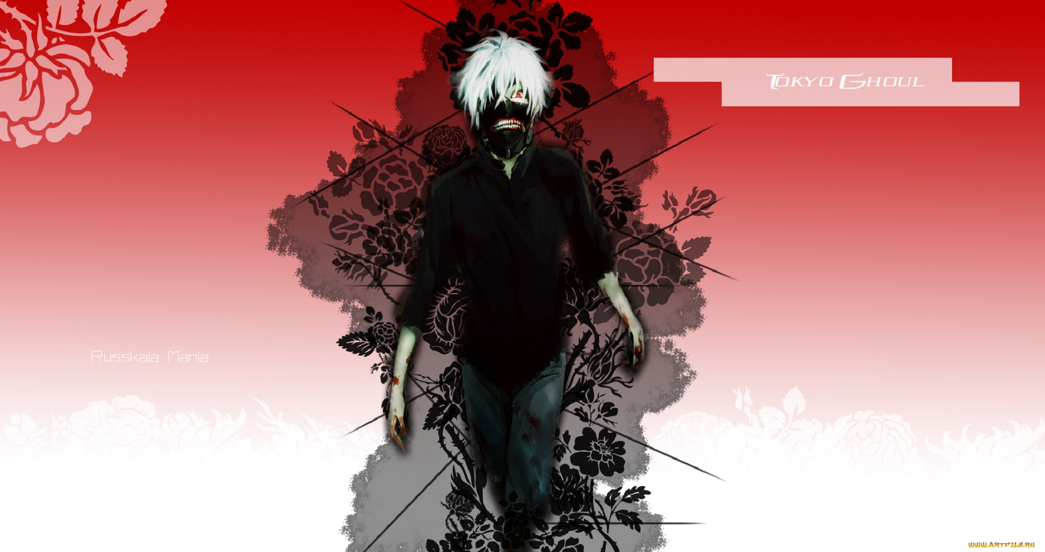 аниме, tokyo, ghoul, канеки