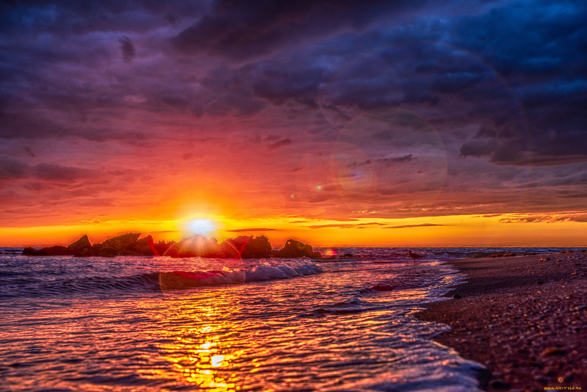 природа, восходы, закаты, рассвет