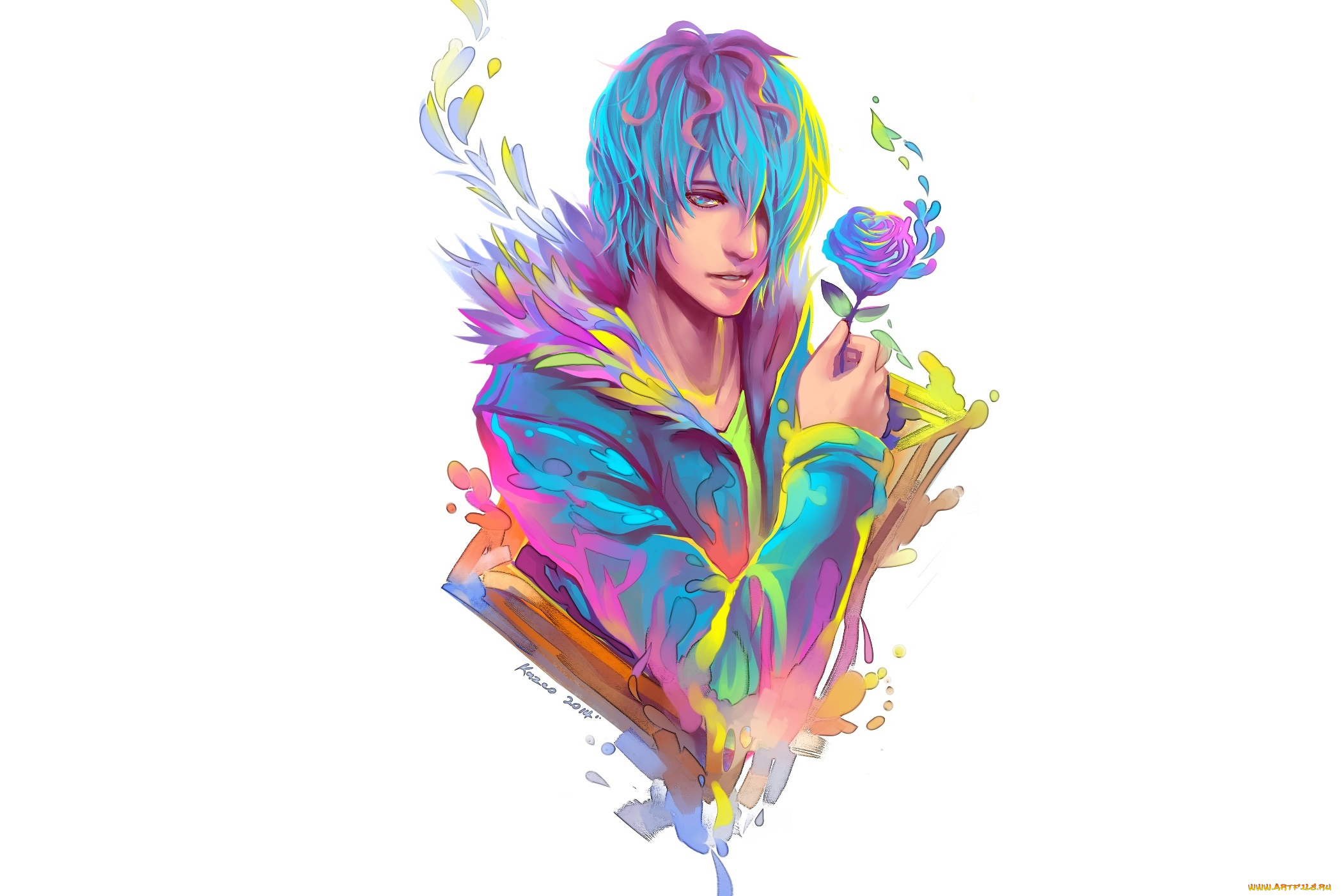 аниме, ib, гарри