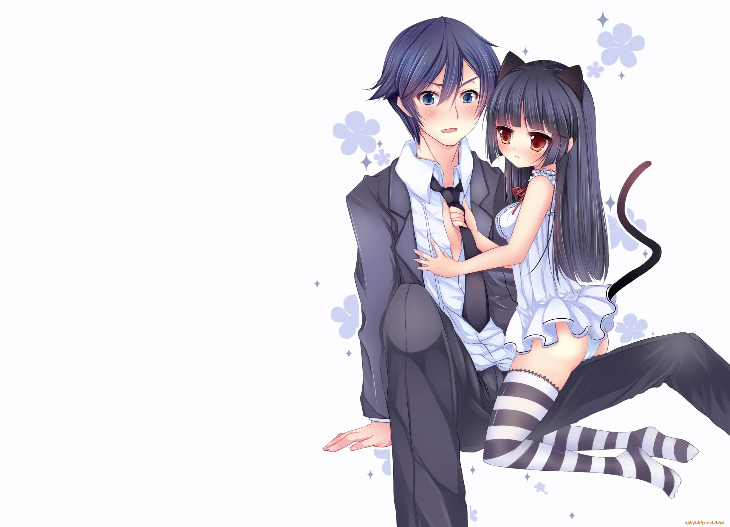 аниме, oreimo, двое