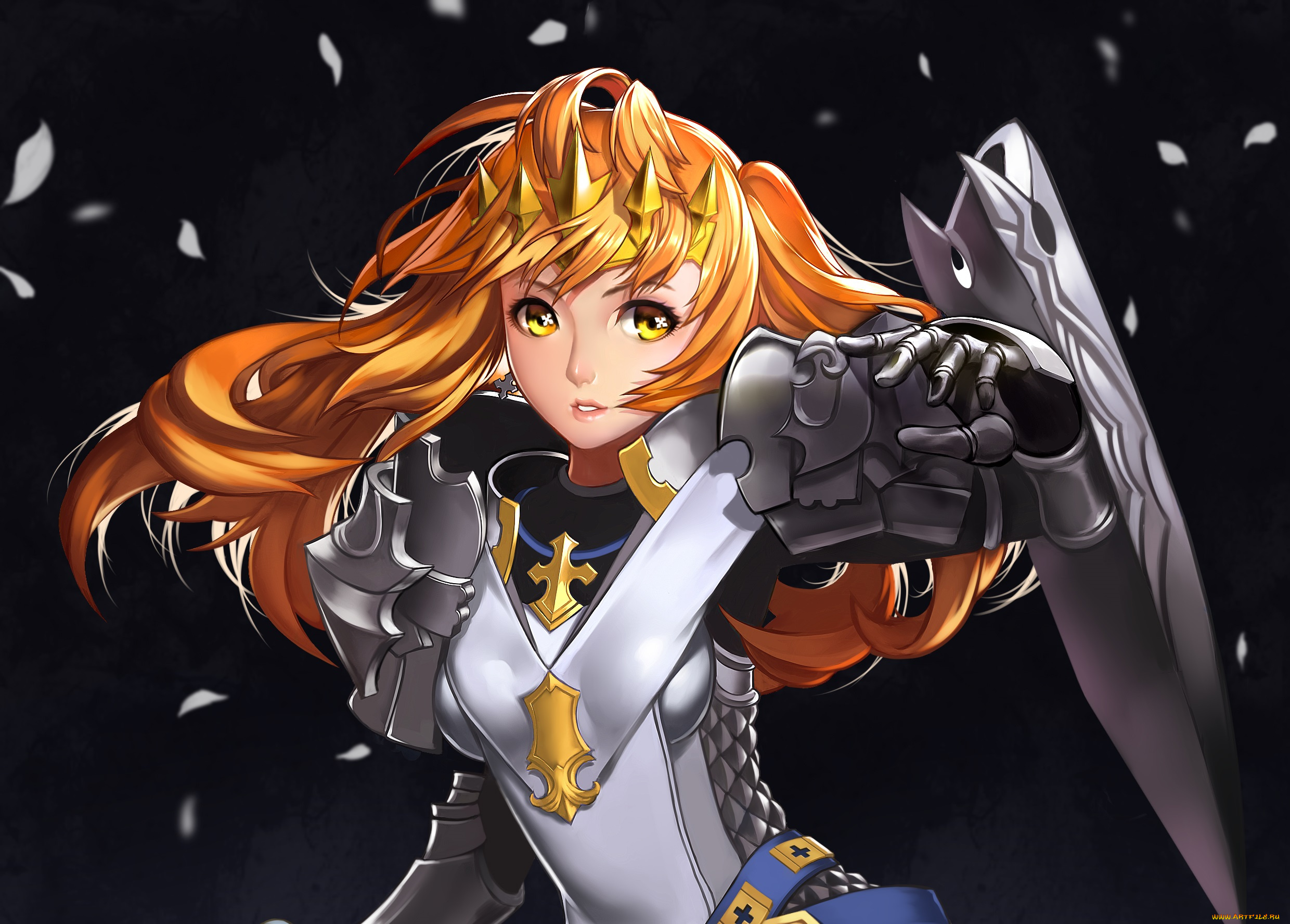 аниме, final, fantasy, девушка