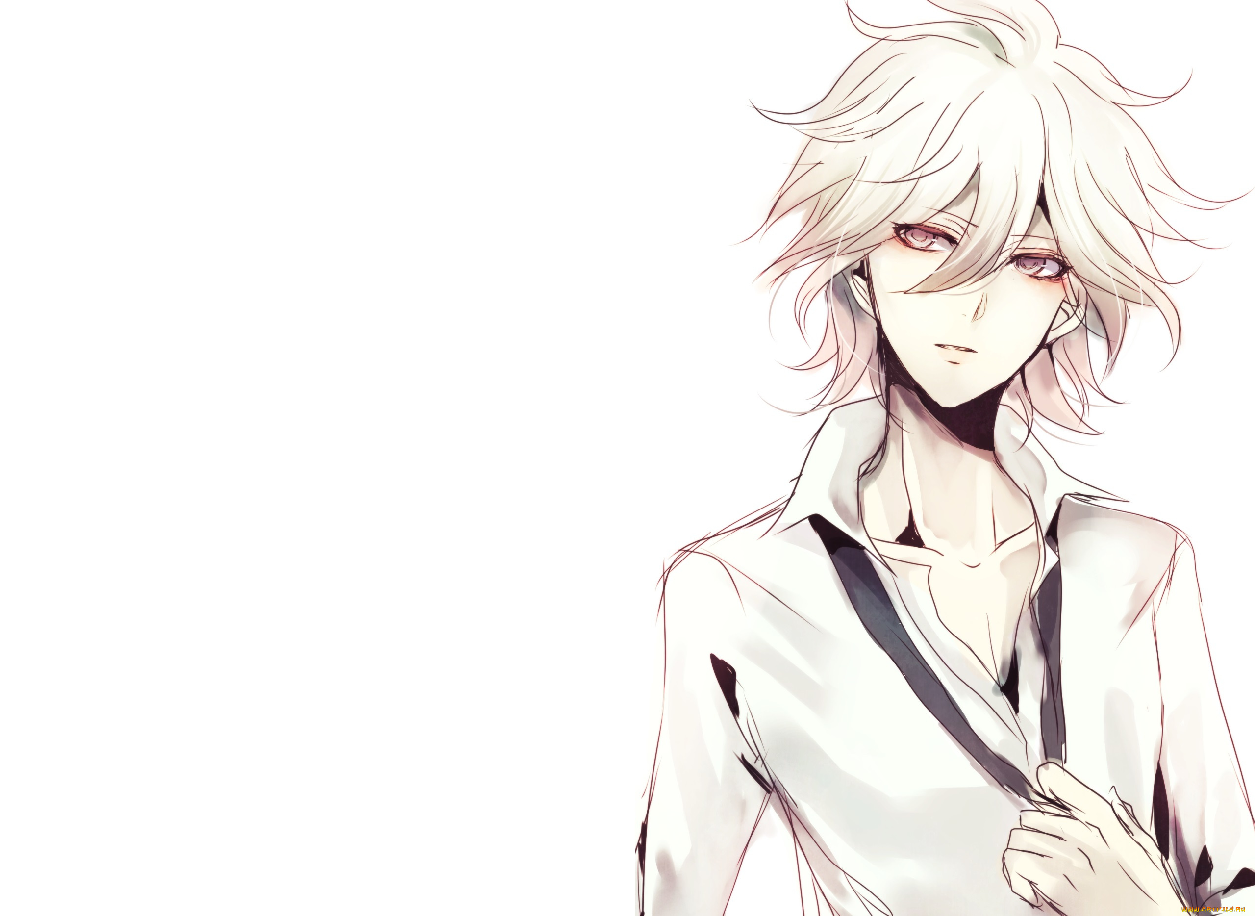 аниме, danganronpa, парень