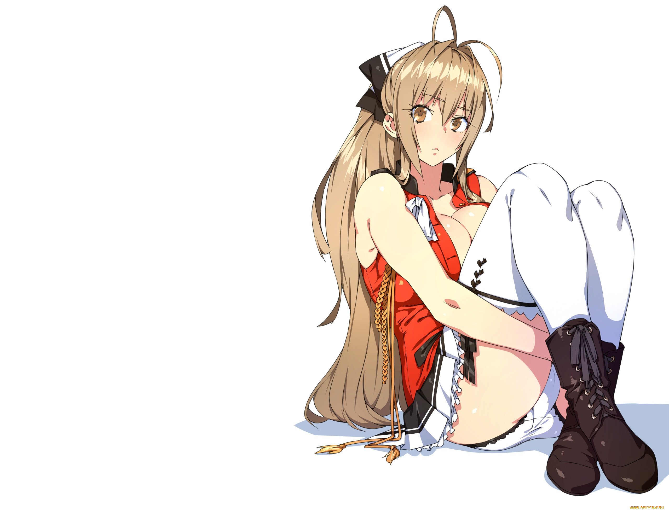 аниме, amagi, brilliant, park, девушка