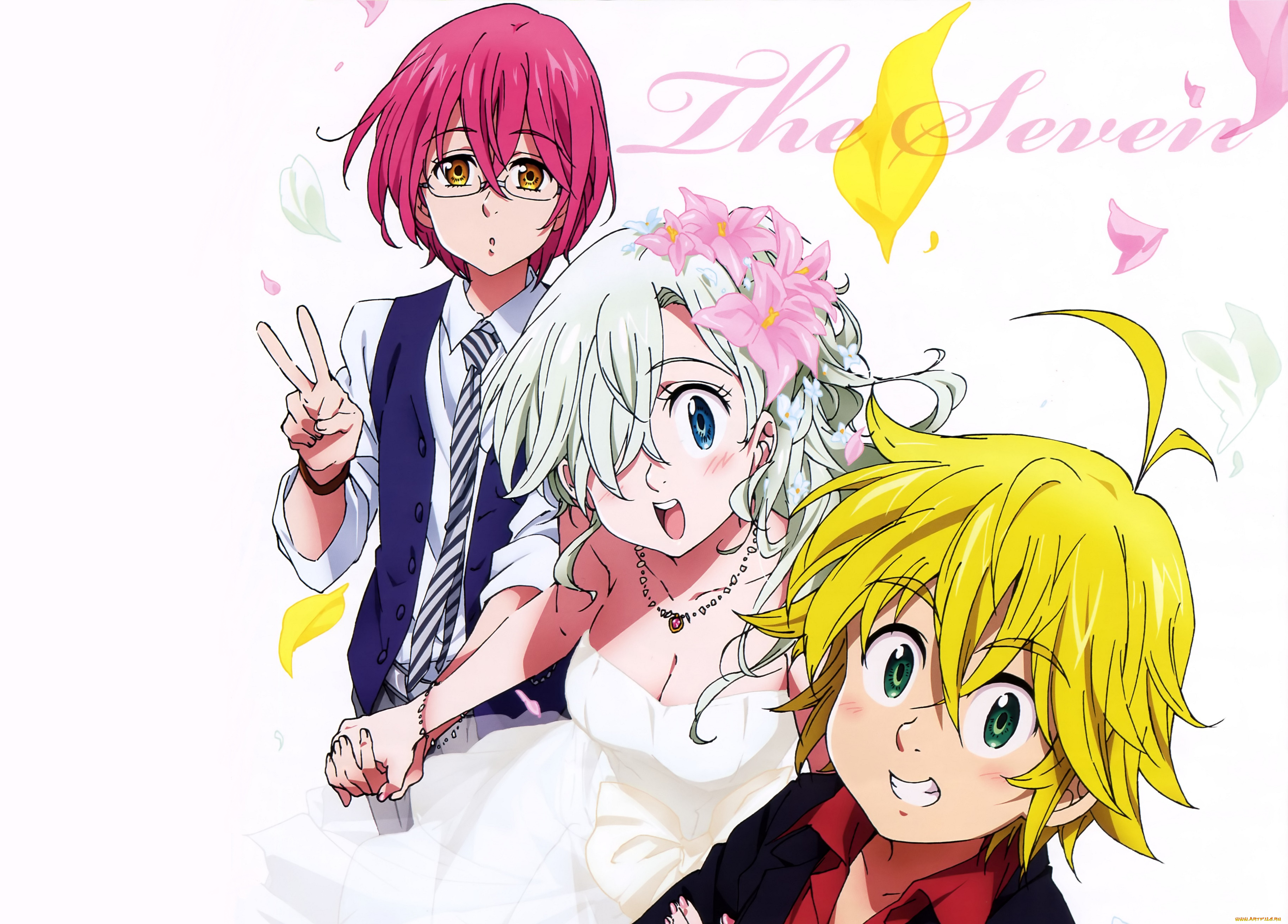 аниме, nanatsu, no, taizai, персонажи