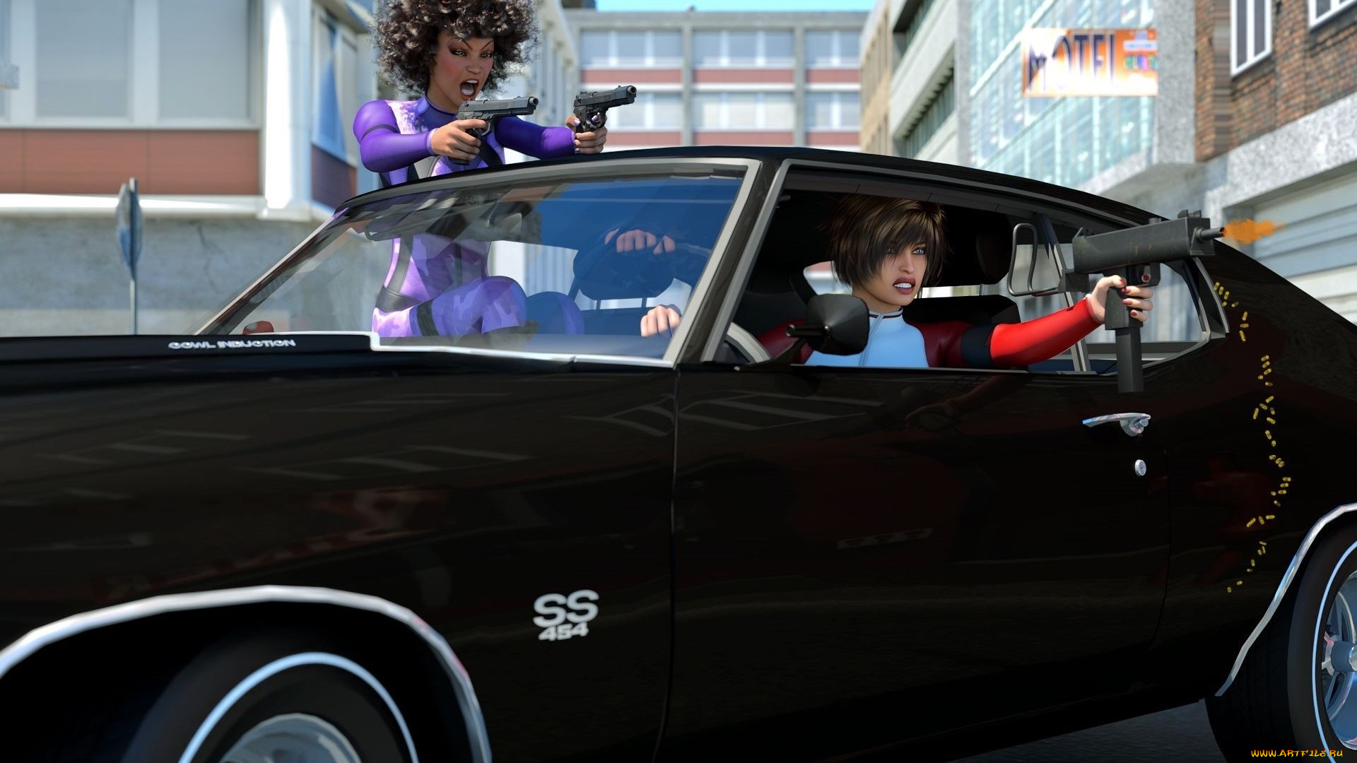 3д, графика, фантазия, , fantasy, девушка, взгляд, фон