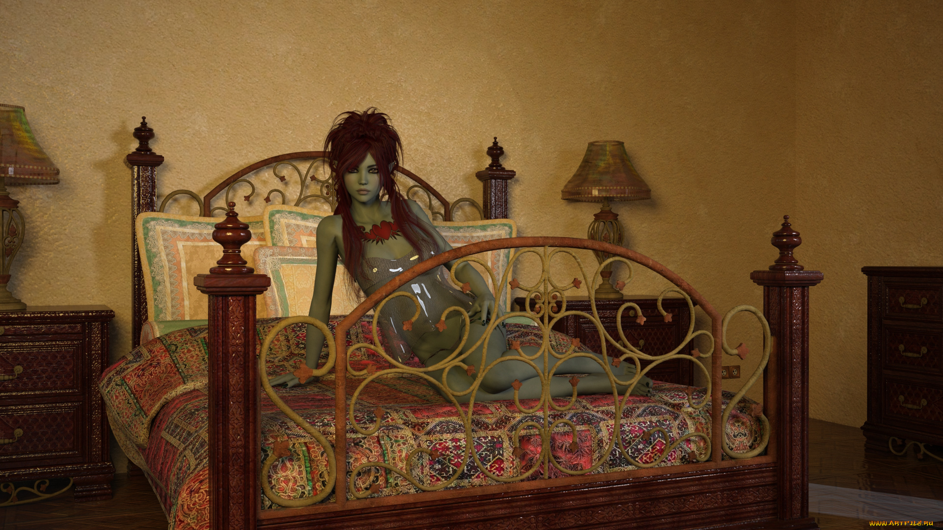 3д, графика, люди, , people, взгляд, фон, девушка