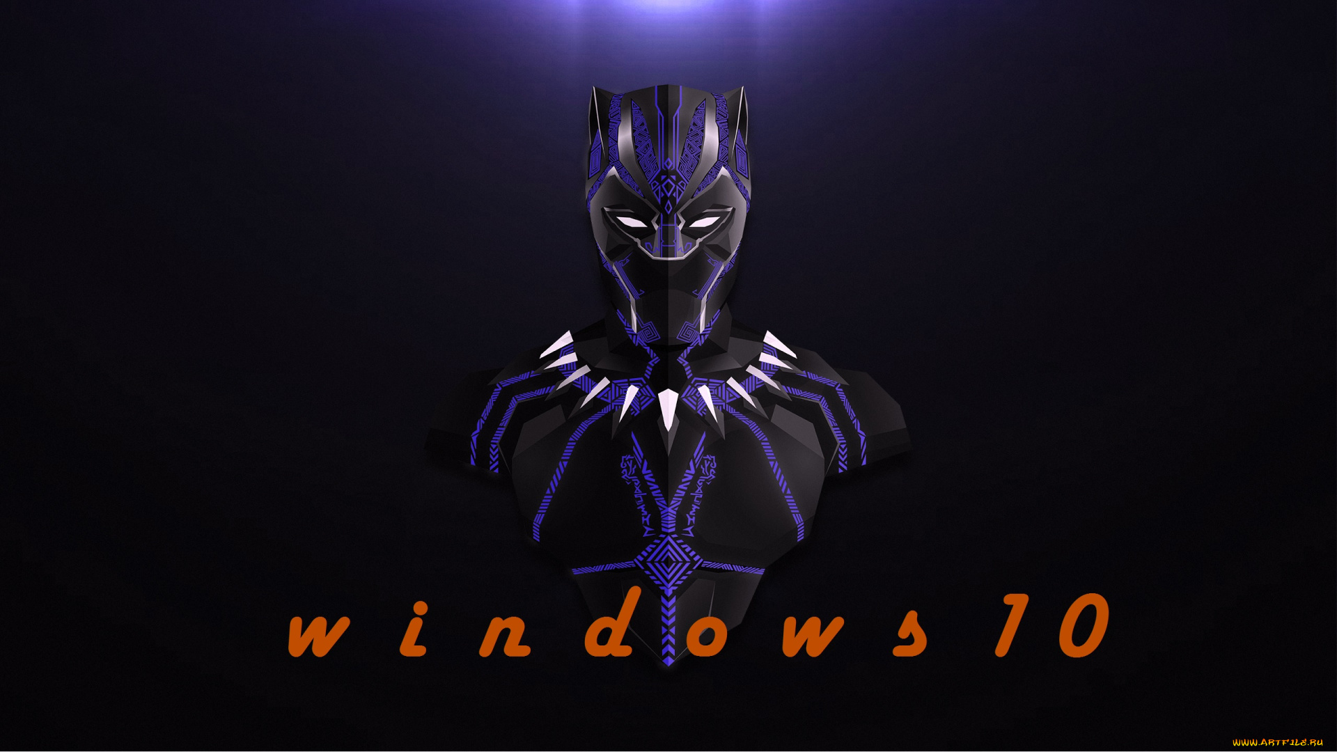 компьютеры, windows, , 10, фон, логотип