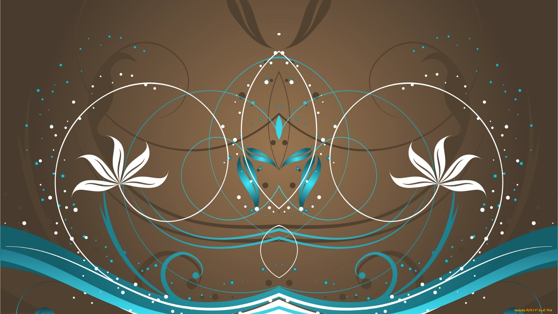 векторная, графика, цветы, , flowers, узор, цвета, фон