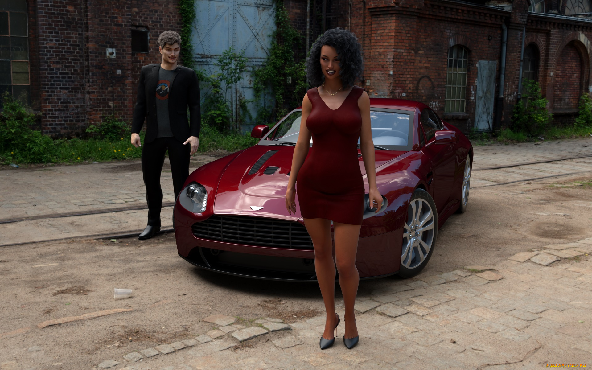 3д, графика, люди, , people, фон, взгляд, девушка