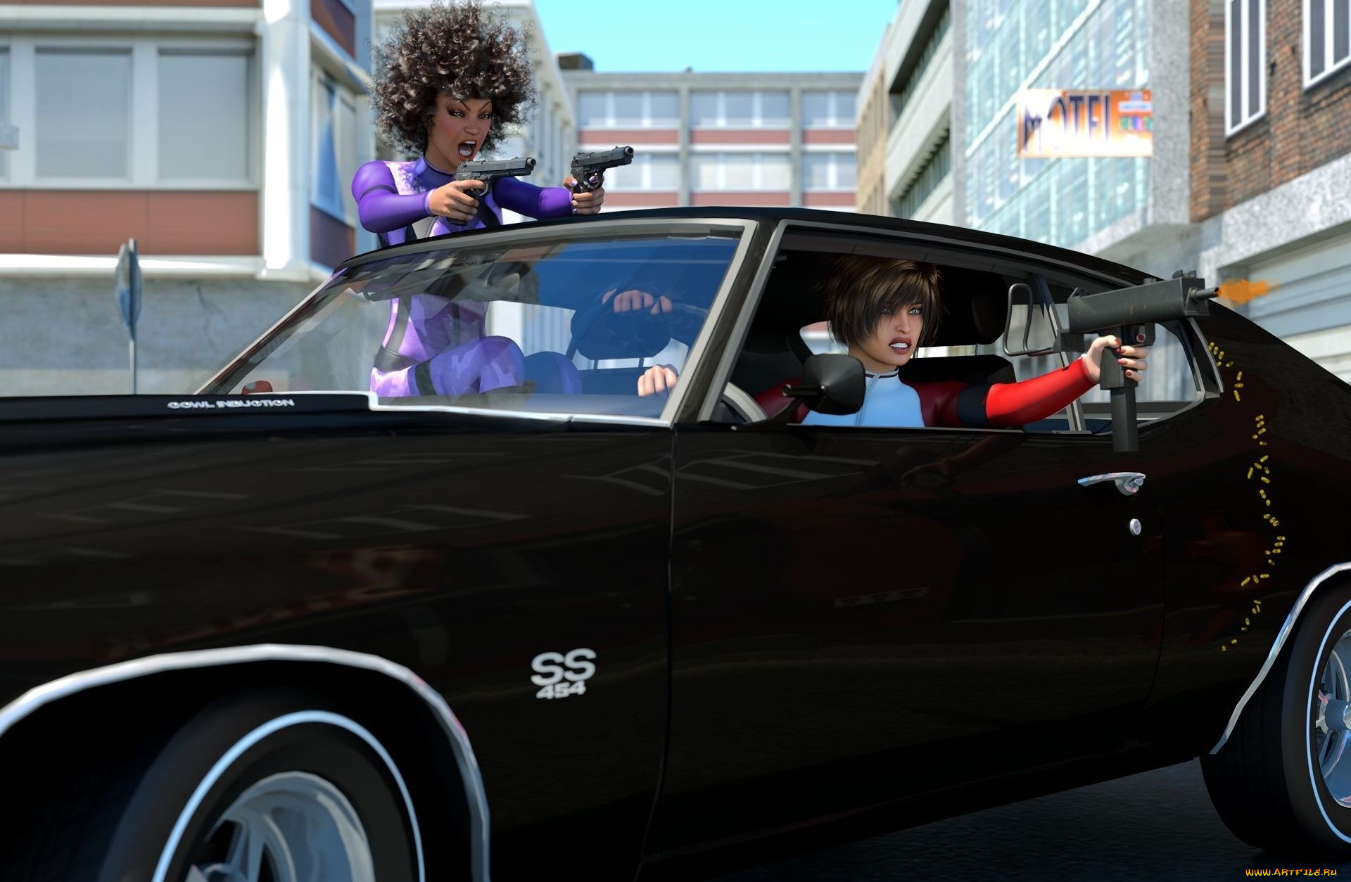 3д, графика, фантазия, , fantasy, девушка, взгляд, фон