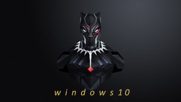 обоя компьютеры, windows  10, фон, логотип