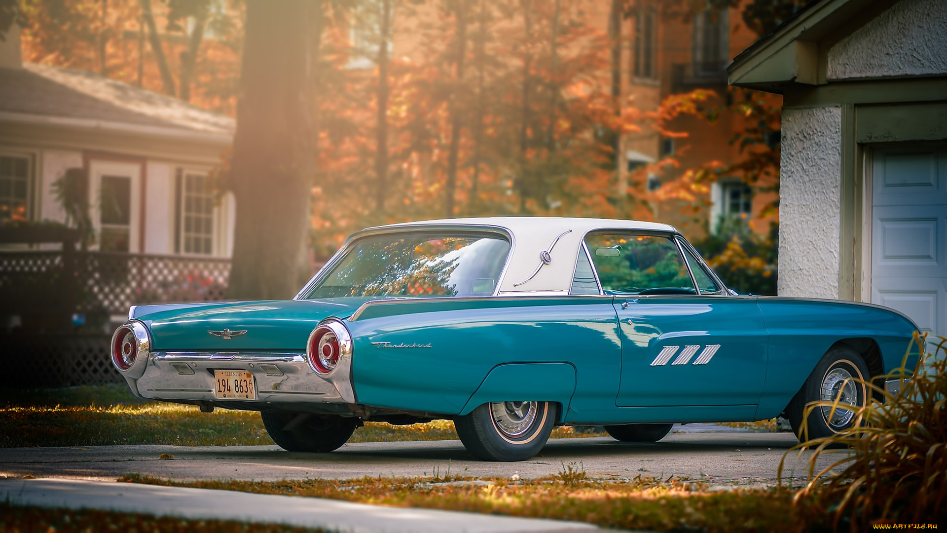 автомобили, ford, thunderbird