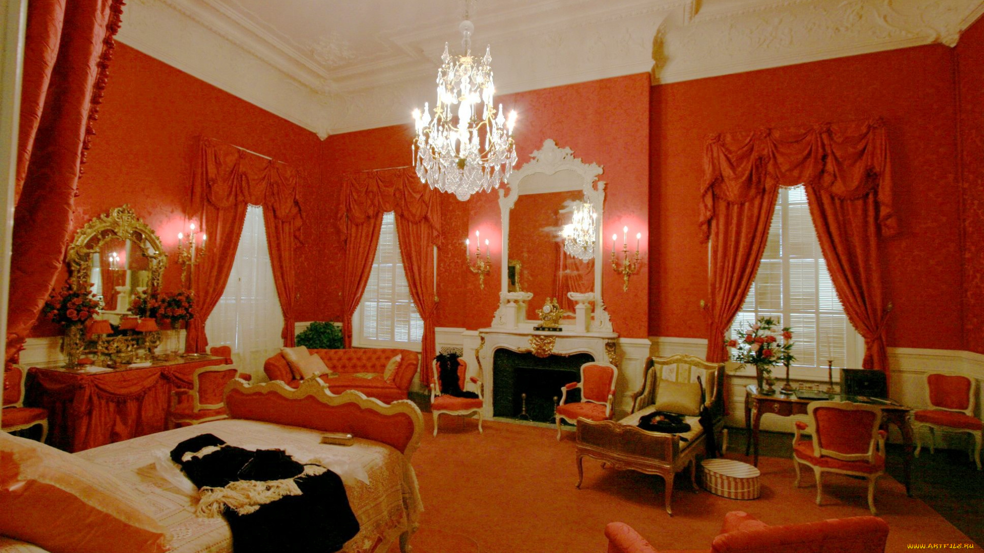 интерьер, спальня, мебель